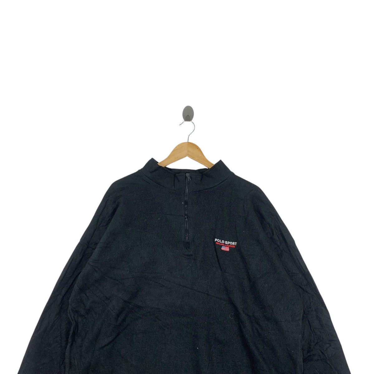 Polo Ralph Lauren Vintage POLO SPORT RALPH LAUREN Fleece Jacket Half Zipper Size US XL / EU 56 / 4 - 2 Thumbnail