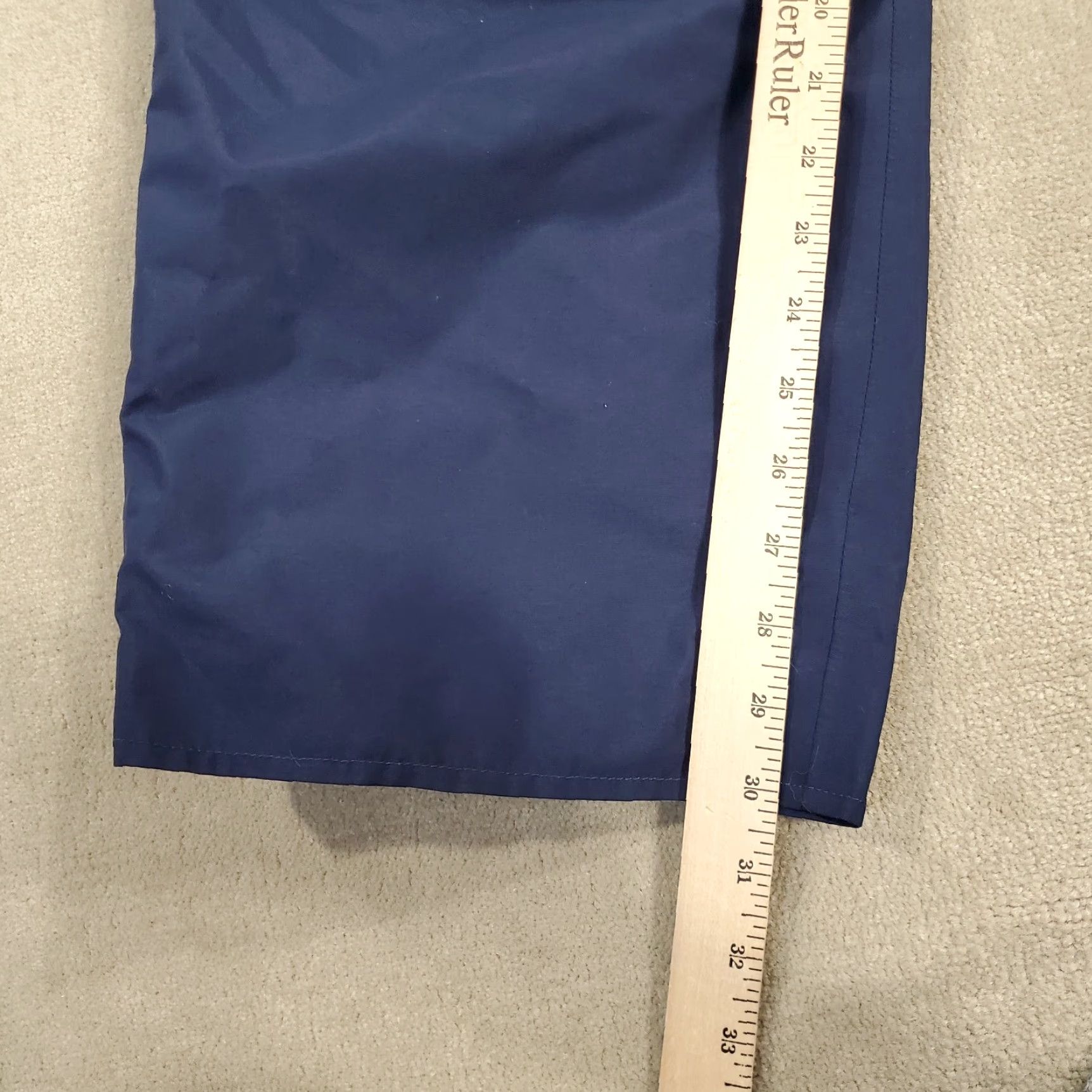 Vintage Cabela's Pants Mens 2XL Blue Windbreaker Outdoor Hunting Fishing Nylon Regular Straight Inseam 30 Ankle Zip Lightweight Gore Tex Size US 39 - 5 Thumbnail