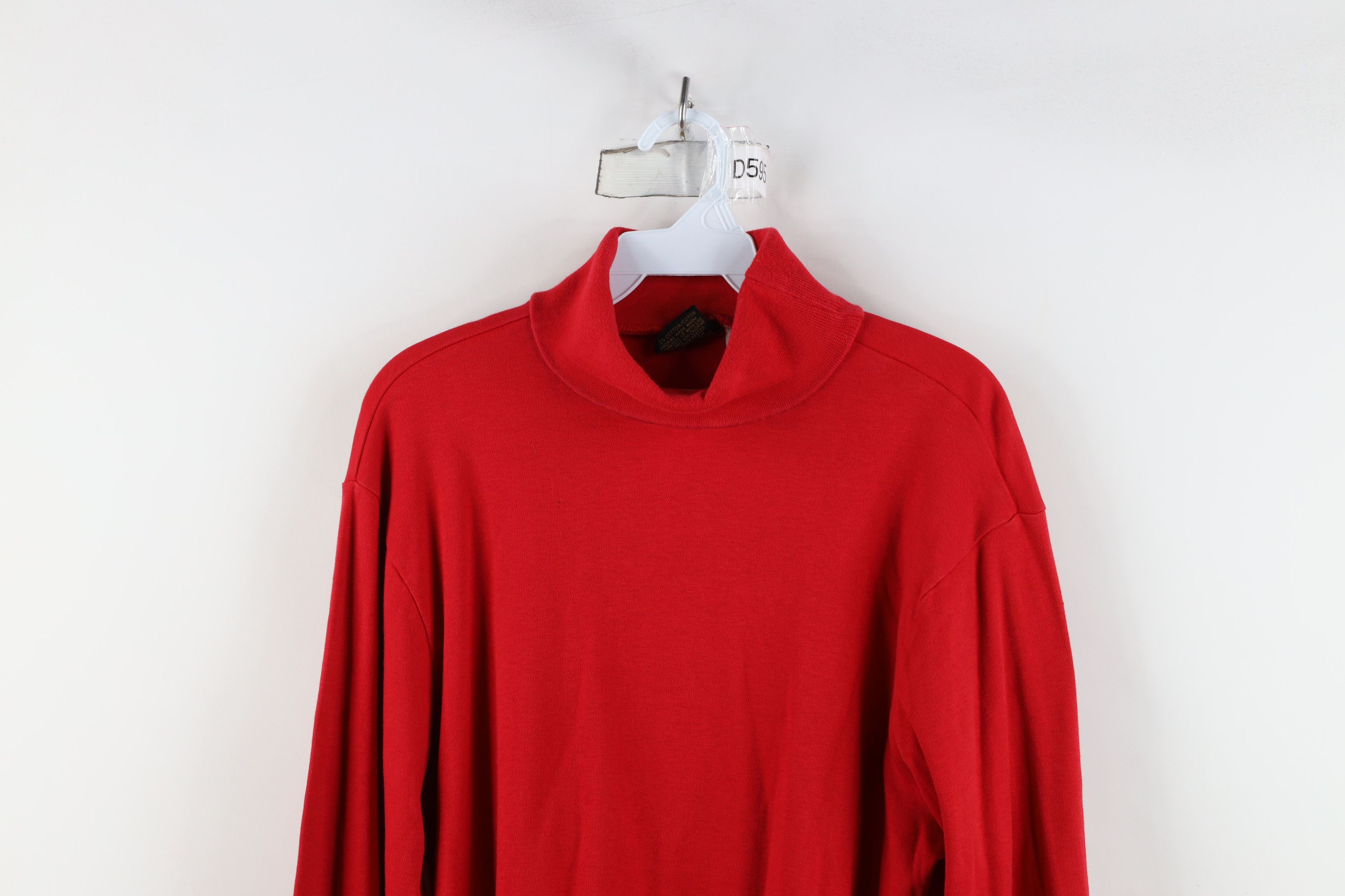 Eddie Bauer × Vintage Vintage 90s Eddie Bauer Long Sleeve Turtleneck T-Shirt USA Size US L / EU 52-54 / 3 - 2 Thumbnail