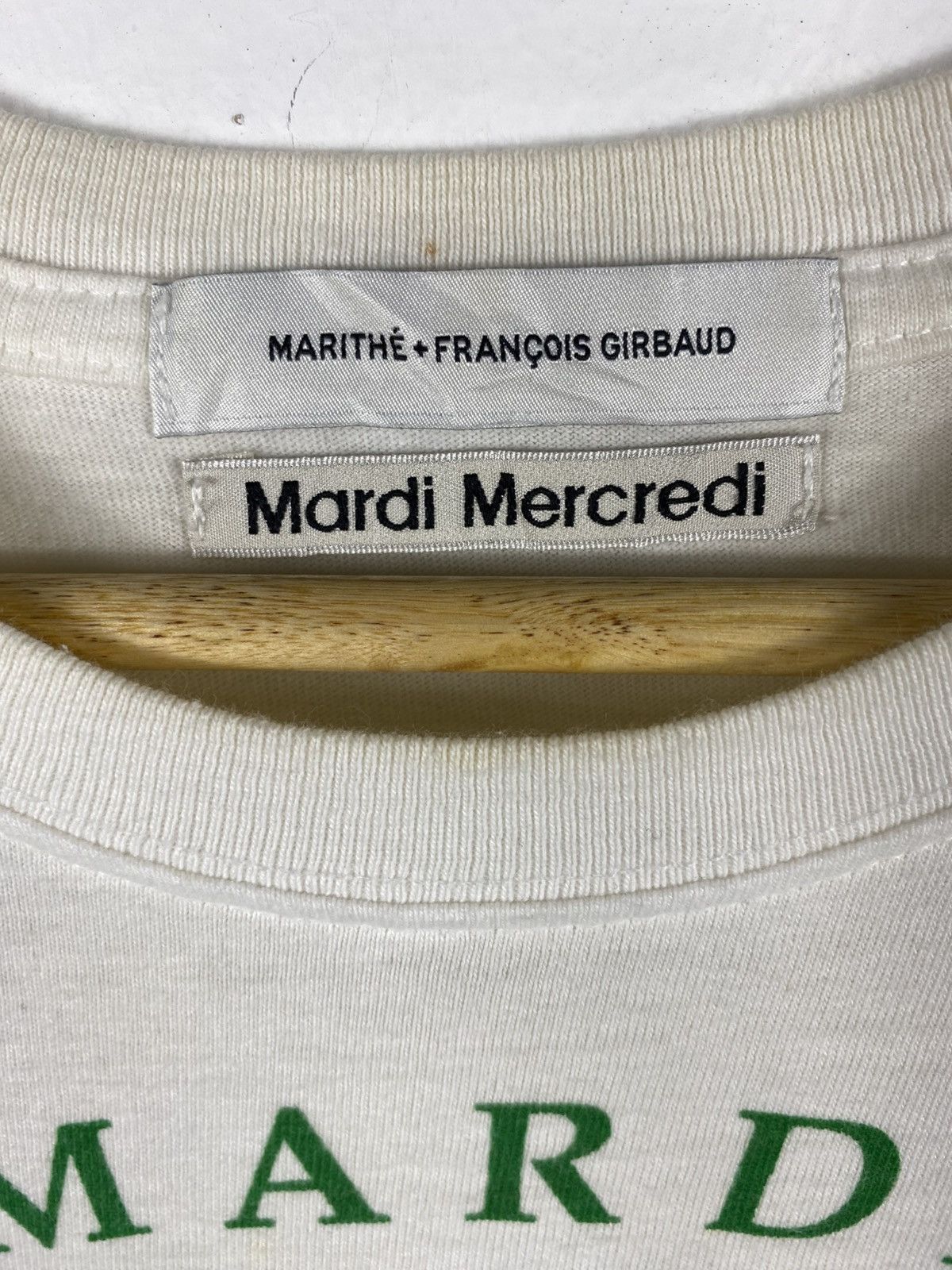 Marithe + Francois Girbaud Marithe + Francois Girbaud X Mardi Mercredi T-Shirt Size US M / EU 48-50 / 2 - 4 Thumbnail