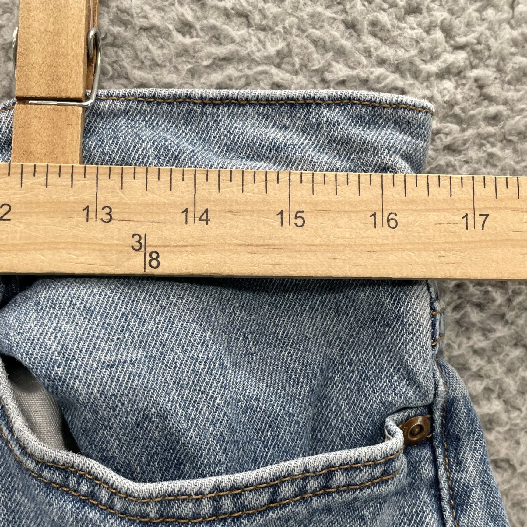 Lee VINTAGE Lee Jeans Men 32x32 Relaxed Straight Denim 90s Workwear Streetwear Y2k blue 32x32 5-Pocket Mens Jeans Size US 32 / EU 48 - 2 Thumbnail