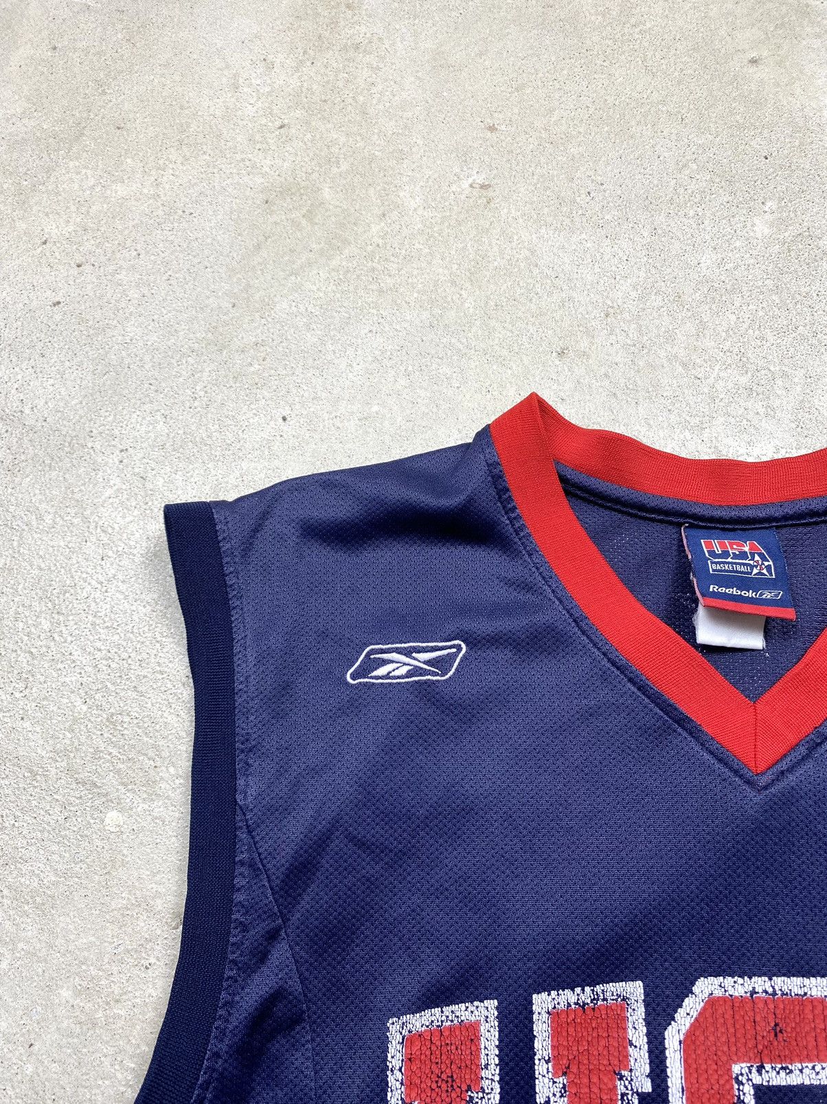 NBA × Reebok × Vintage Vintage 2000’s Reebok Allen Iverson USA Basketball Jersey Size US M / EU 48-50 / 2 - 5 Thumbnail