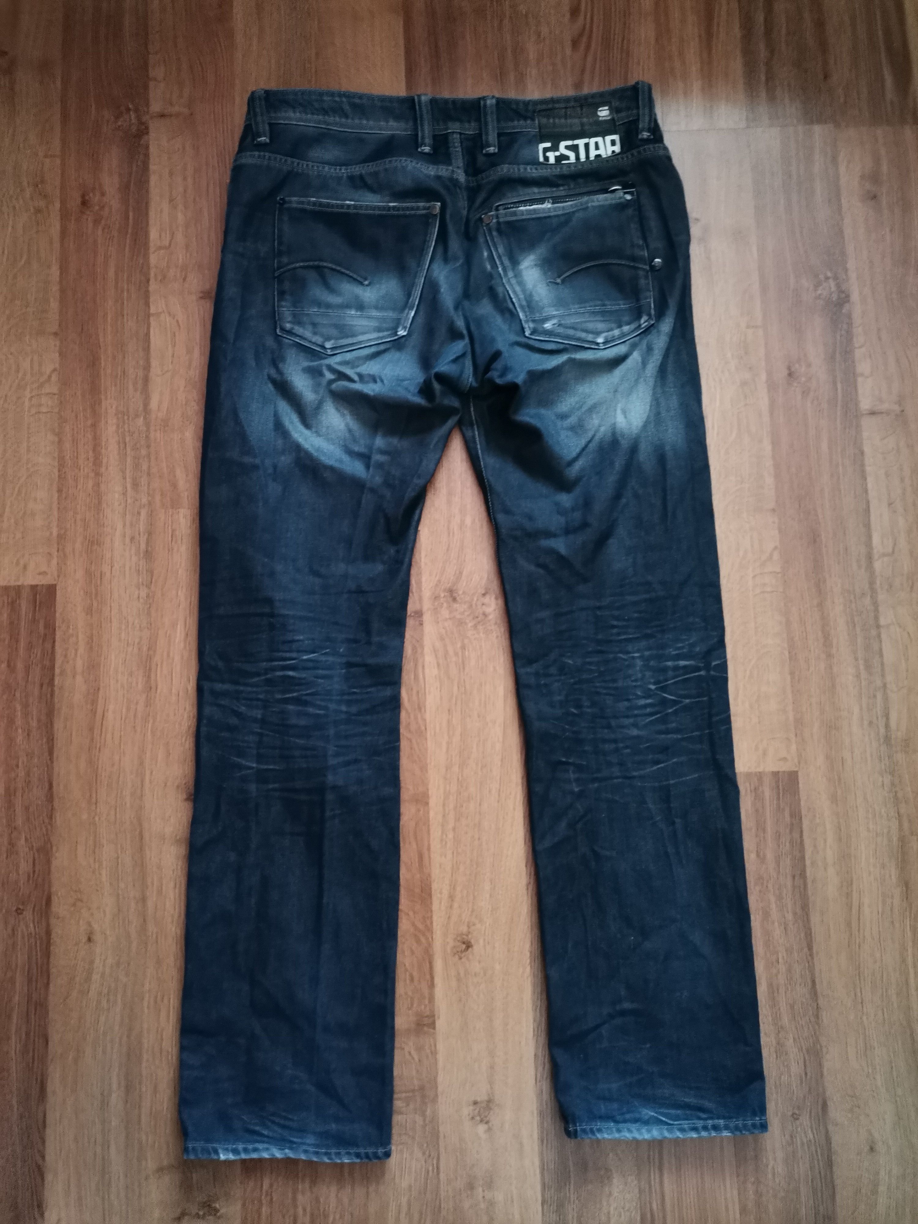G-Star × Vintage Vintage G-Star Raw Distressed Jeans Size US 34 / EU 50 - 4 Thumbnail