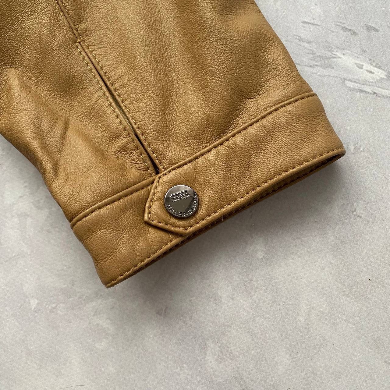 Balenciaga Balenciaga leather jacket vintage rare 90s ! Size US L / EU 52-54 / 3 - 11 Thumbnail