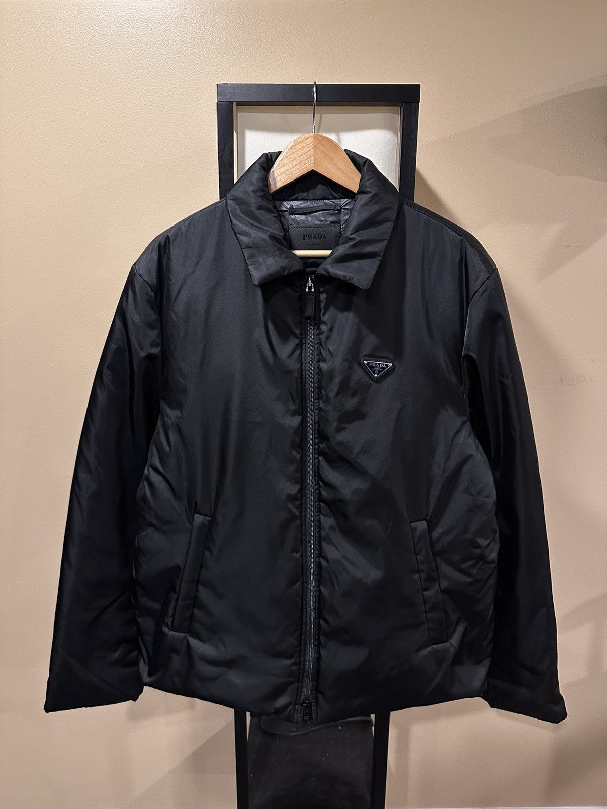 Adidas × Prada Prada x Adidas Re-Nylon Black Track Full Zip