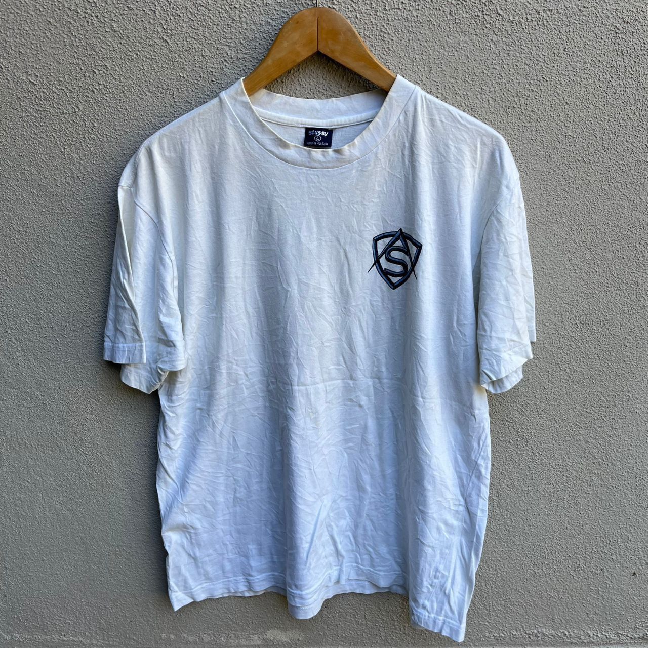 Stussy Vintage rare 90s STUSSY masonic logo Size US L / EU 52-54 / 3 - 2 Thumbnail