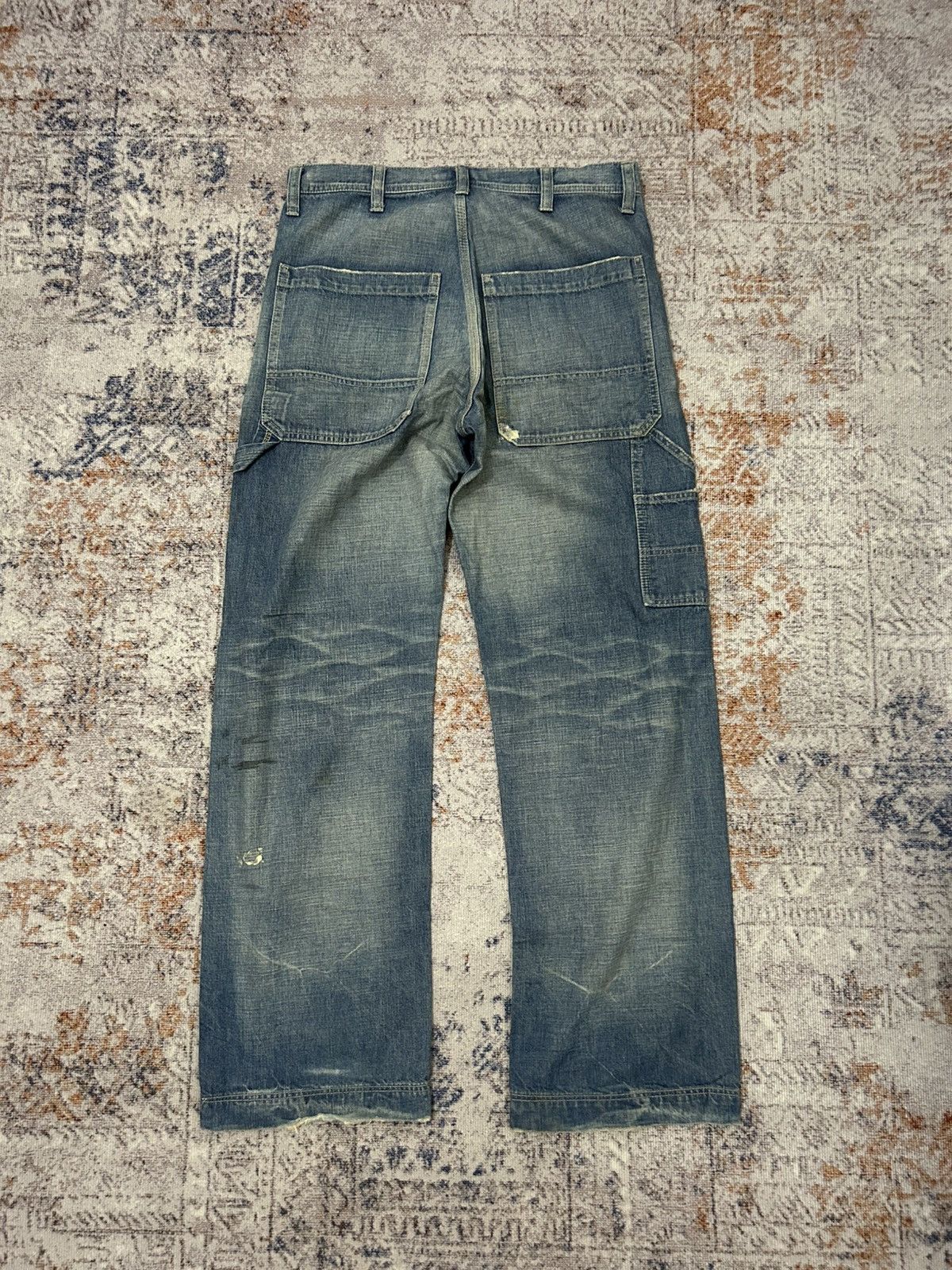 Japanese Brand Vintage Lounge Lizard Carpenter Jeans Size US 31 - 1 Thumbnail