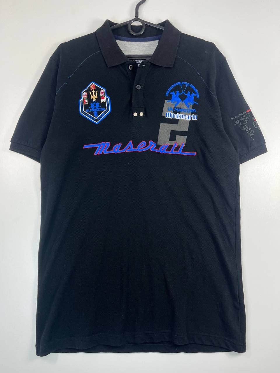 La Martina La Martina Maserati Polo Shirt Monferrato Montecarlo Size XL Size US XL / EU 56 / 4 - 1 Thumbnail
