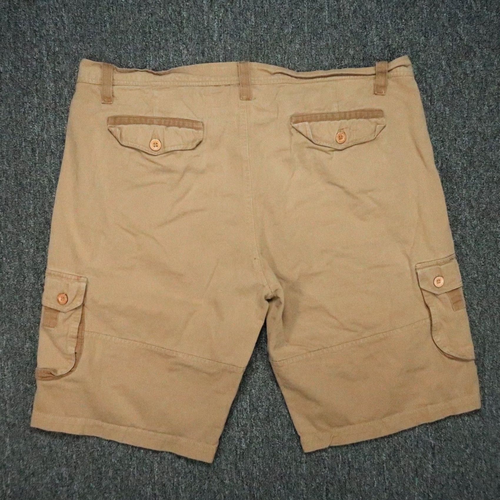 Coogi COOGI Shorts Mens 42 Khaki Brown Cargo Classic Fit Embroidered Size US 42 / EU 58 - 5 Thumbnail