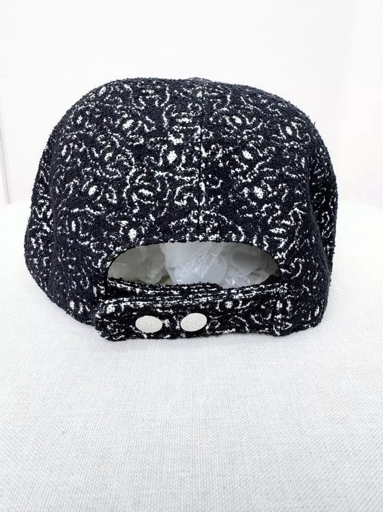 Chanel Chanel Black double c full logo baseball cap Size ONE SIZE - 4 Thumbnail