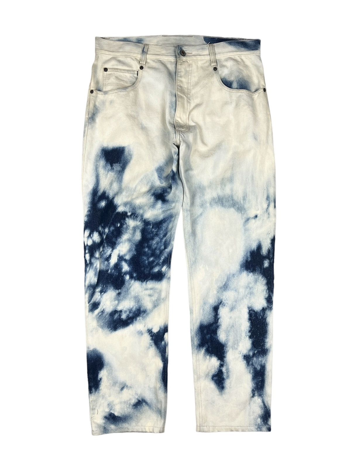 Marc Buchanan 1990 Pelle Pelle Marc Buchanan Acid Wash Tapered Jeans Size US 34 / EU 50 - 1 Thumbnail