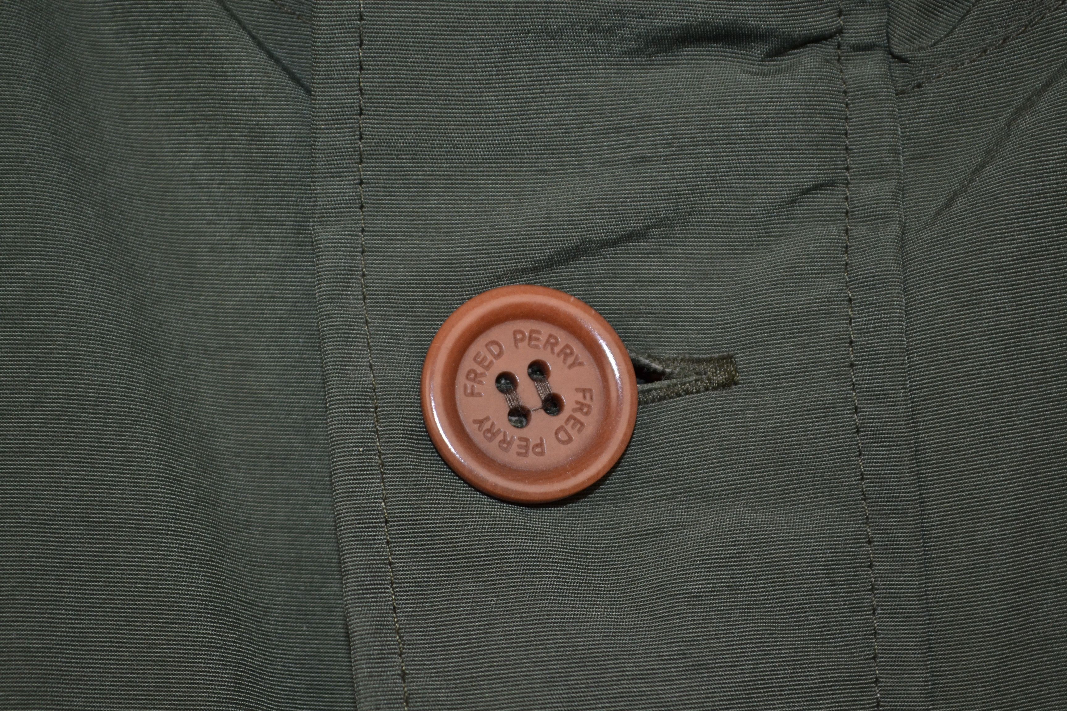 Fred Perry Fred Perry Mens Green Mountain Parka Coat L Jacket Nylon Size US L / EU 52-54 / 3 - 3 Thumbnail