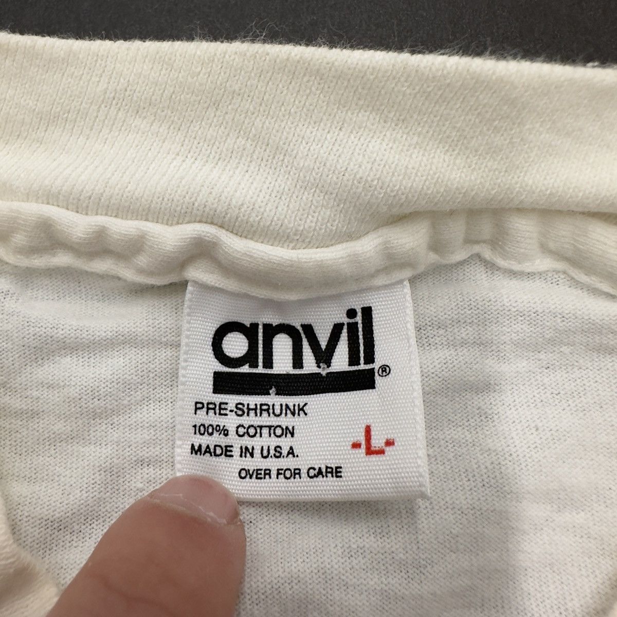 Anvil × Vintage Vintage Alaska tee Size US L / EU 52-54 / 3 - 4 Thumbnail