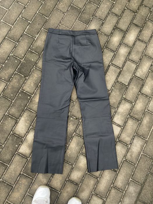 Archival Clothing vintage biker leather pants opium y2k style | Grailed