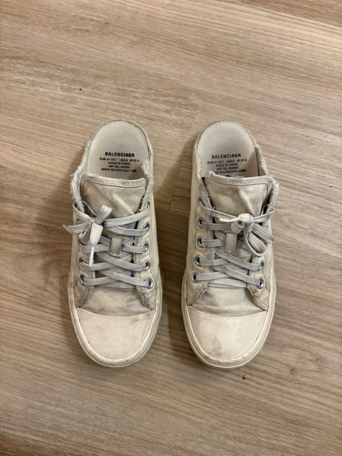 Balenciaga Balenciaga Paris Mule Sneaker Size US 8.5 / EU 41-42 - 3 Thumbnail