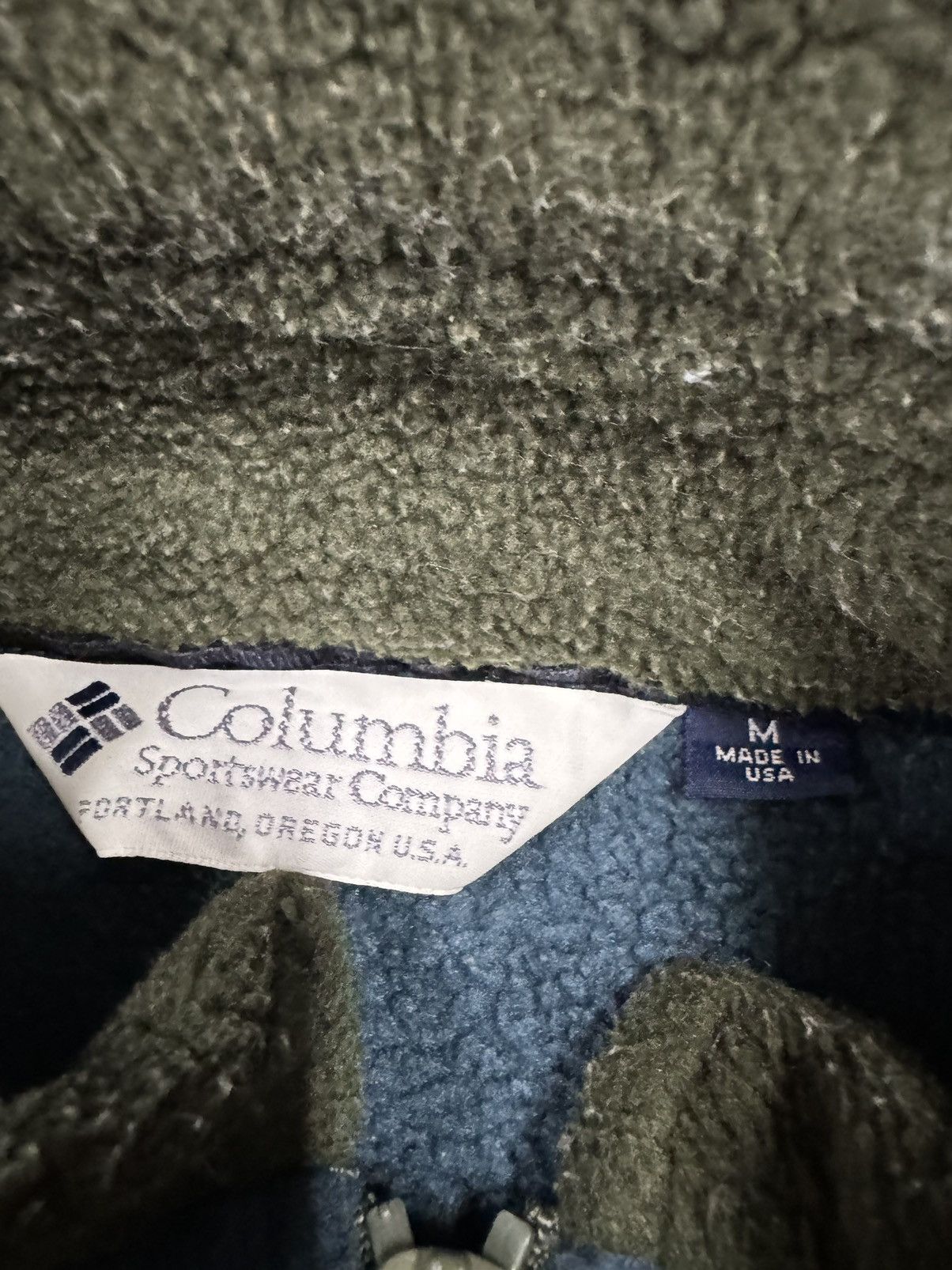 Columbia Vtg🔥Columbia Fleece Zipper Jacket Size US M / EU 48-50 / 2 - 14 Thumbnail