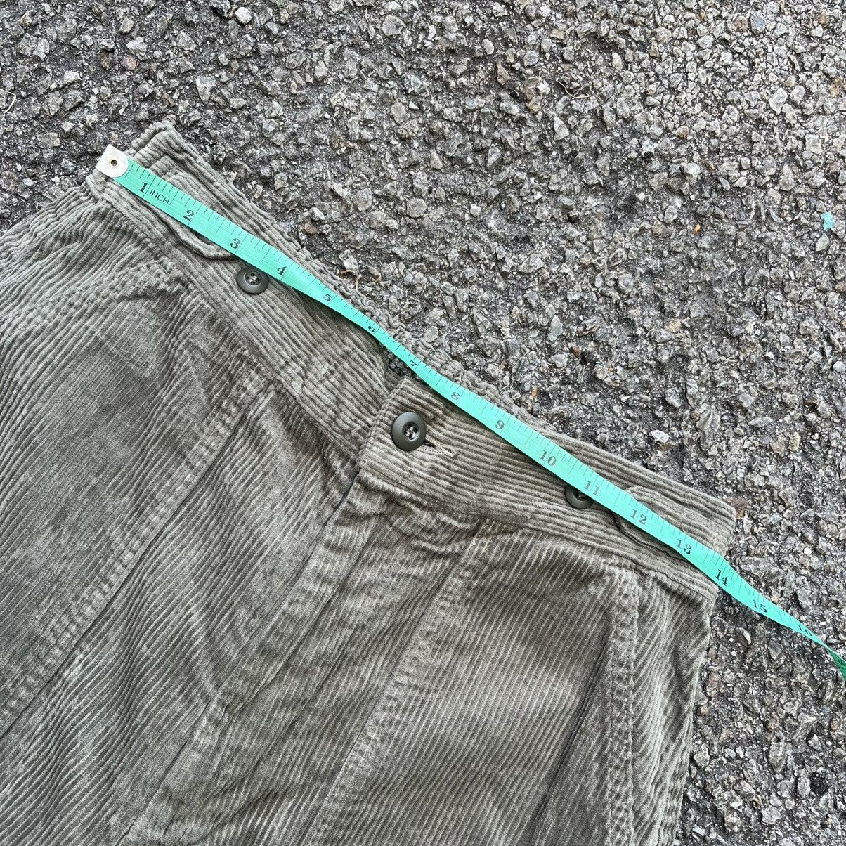 Beauty Beast Baggy Balloon Corduroy Pants Sakula Japan Army Green Size US 30 / EU 46 - 4 Thumbnail