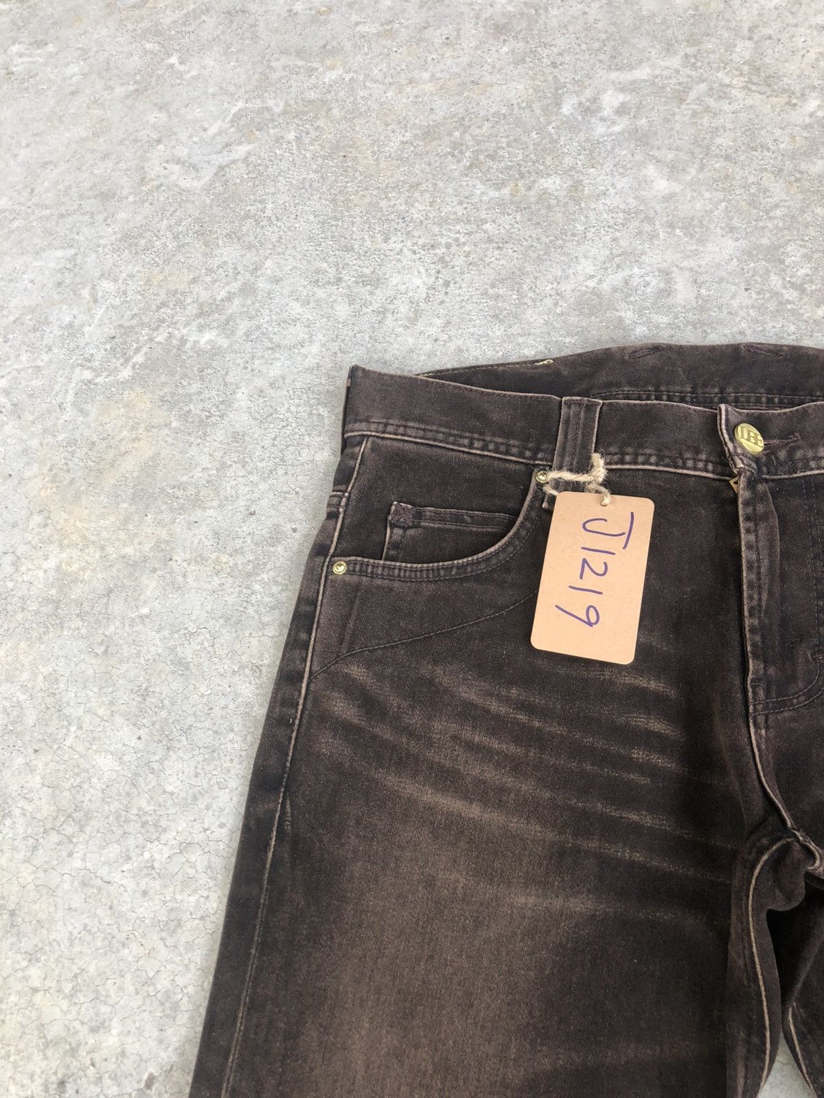 Lee Japanese Lee Flared Jeans Distressed Suede Size US 32 / EU 48 - 13 Thumbnail