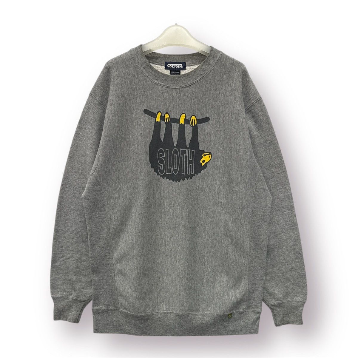 Japanese Brand 🔥 Cozygen SLOTH JAPAN STREETWEAR SWEAT - L Size US L / EU 52-54 / 3 - 1 Thumbnail
