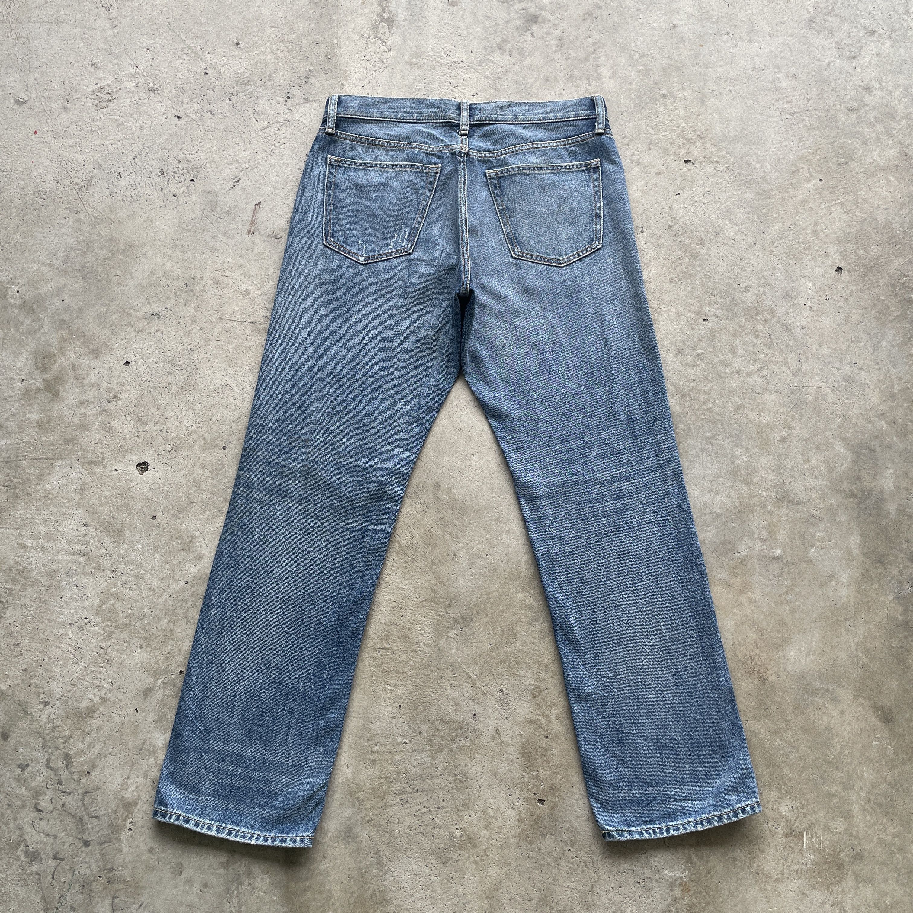 Japanese Brand VINTAGE JAPANESE BRAND FADED JEANS DISTRESSED PANTS W30x33 Size US 33 - 10 Thumbnail