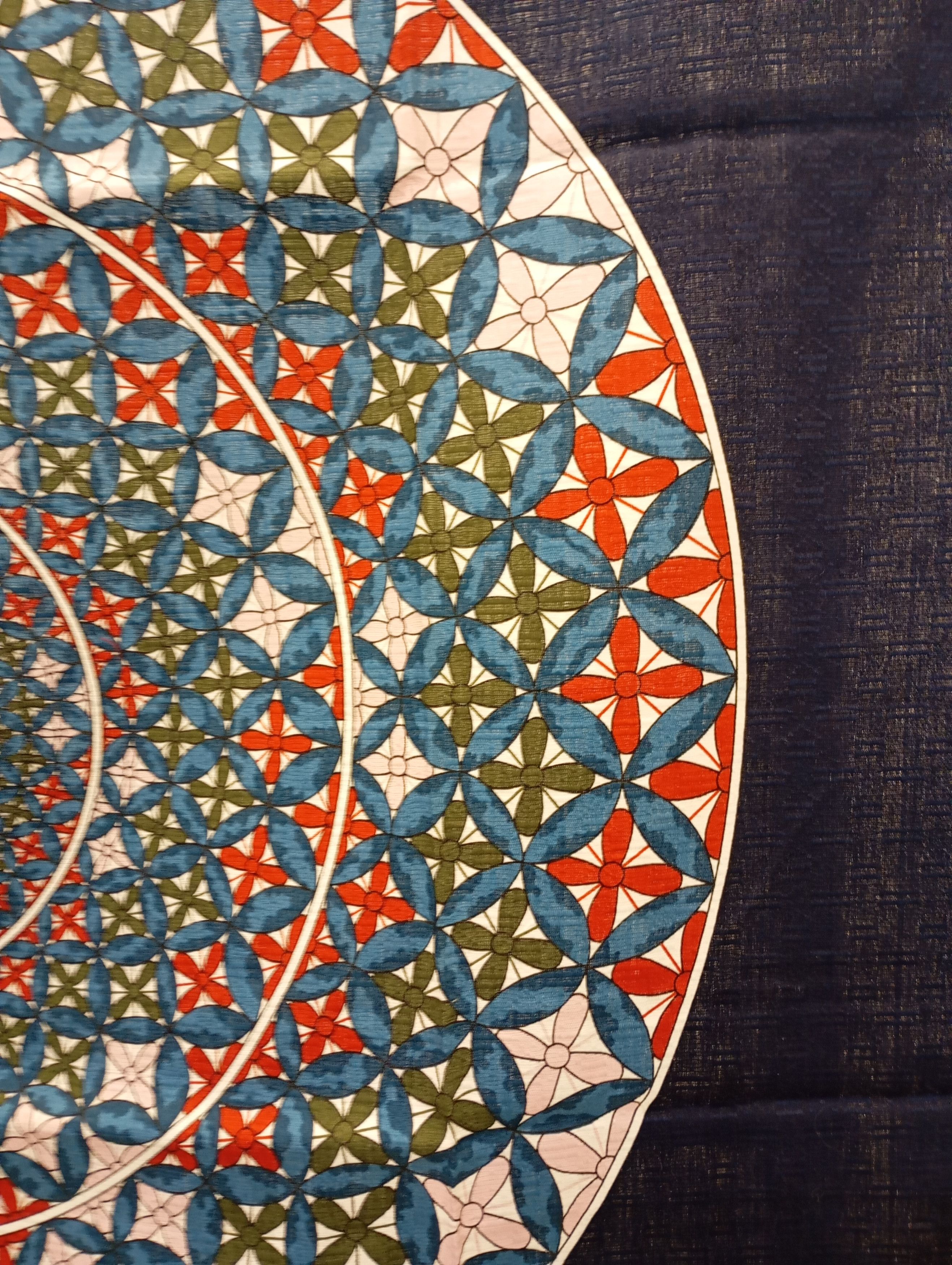 Japanese Brand Japanese Tablecloth Home Deco Cotton furoshiki Shihori Size ONE SIZE - 3 Thumbnail
