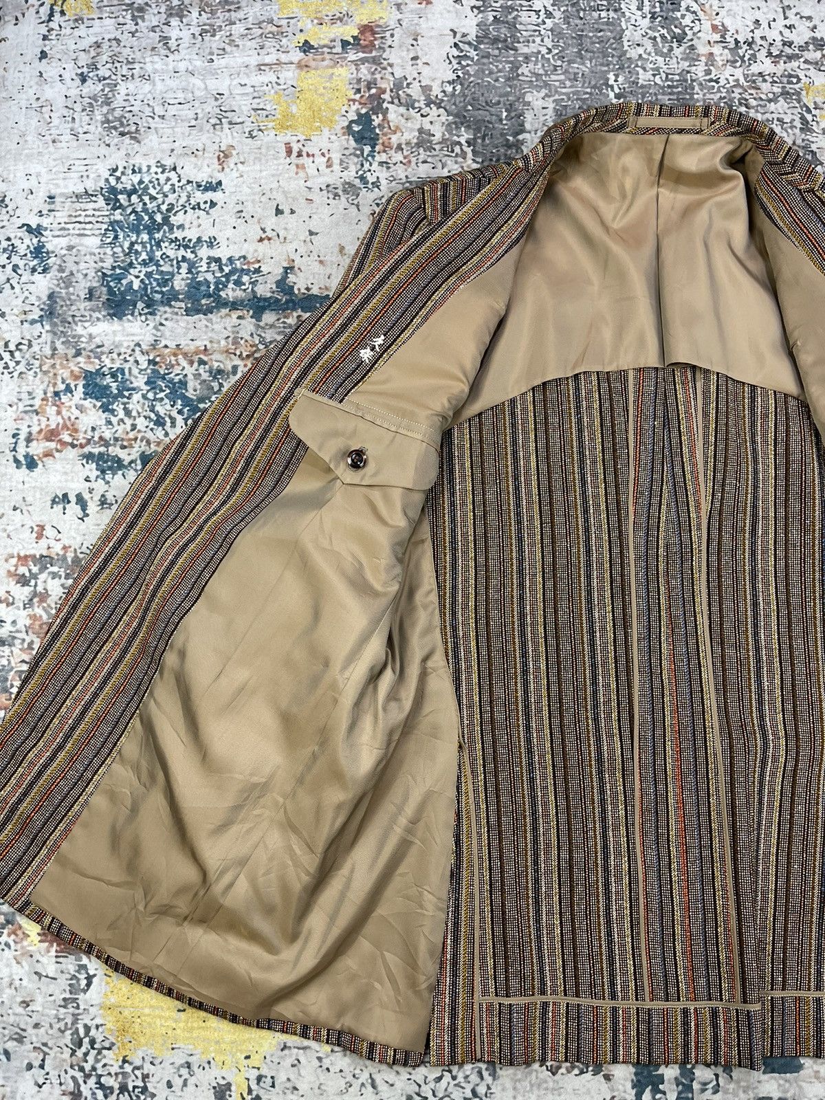 DORMUEIL Luxury Cloth Rainbow Tweed Blazer