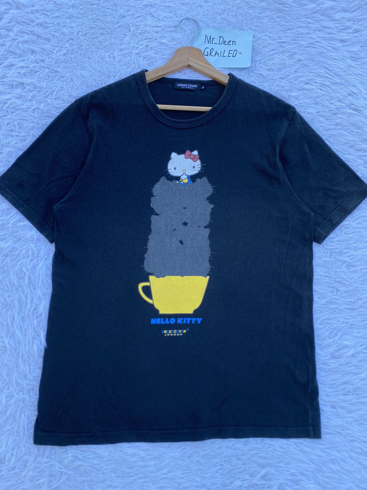 Undercover Rare Undercover by Jun Takahashi x Hello Kitty Black Tshirt Size US M / EU 48-50 / 2 - 5 Thumbnail