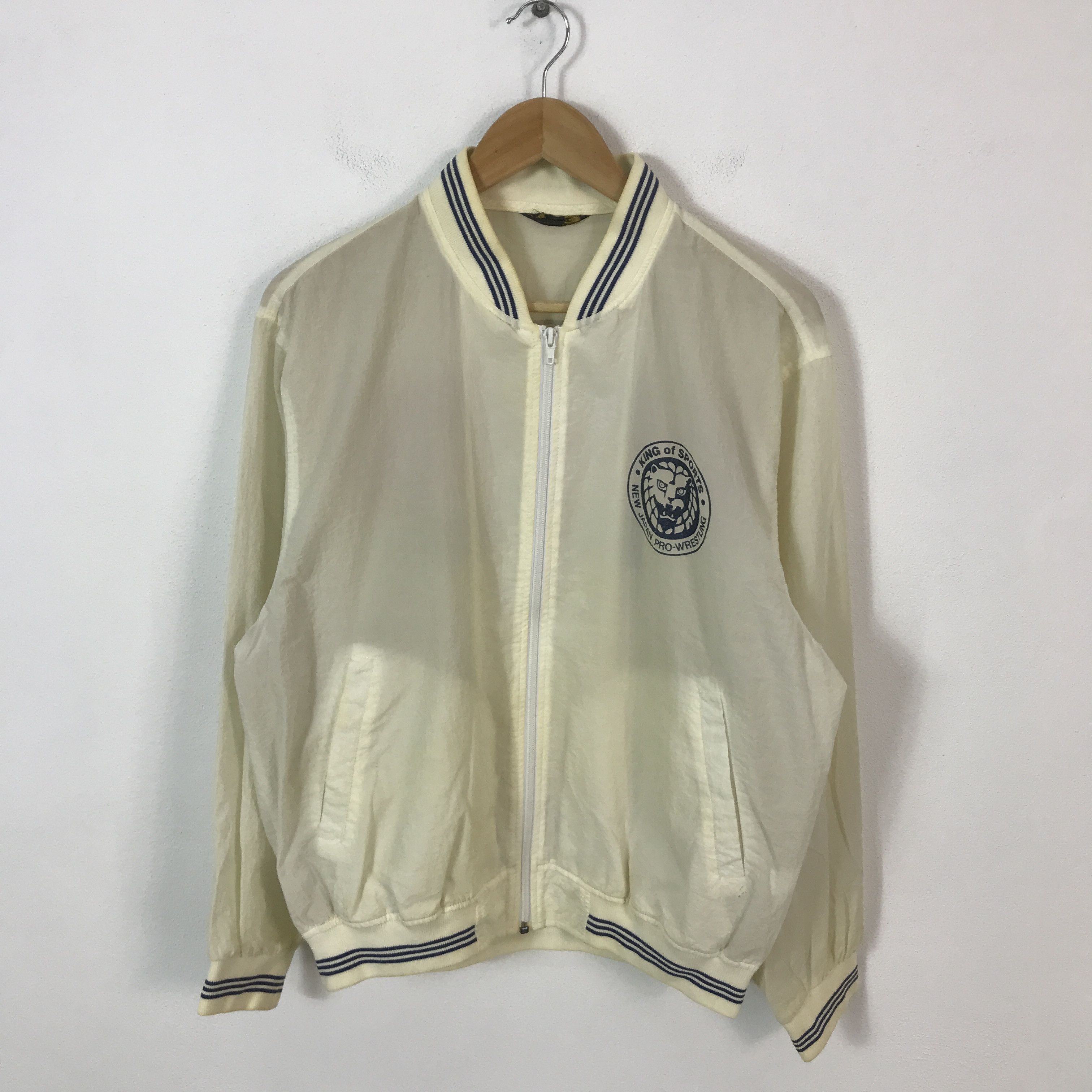 Japanese Brand new japan pro wrestling windbreaker jacket Size US L / EU 52-54 / 3 - 2 Thumbnail