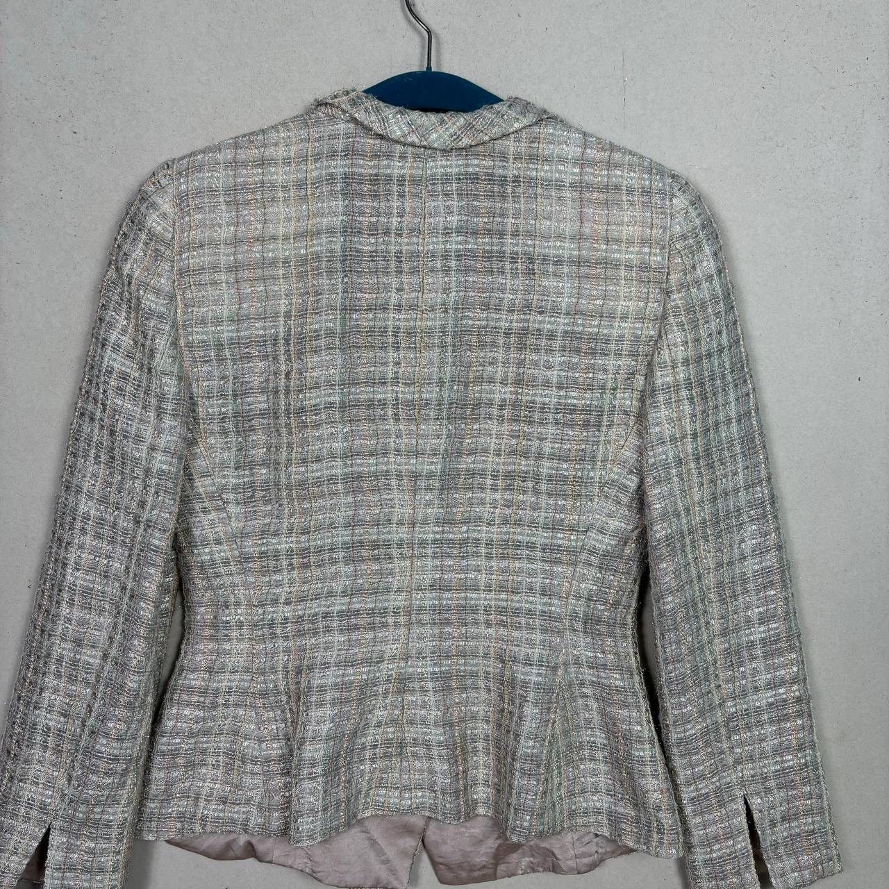 Giorgio Armani Giorgio Armani Woven Boucle Tweed Jacket Blazer Size XS / US 0-2 / IT 36-38 - 6 Thumbnail