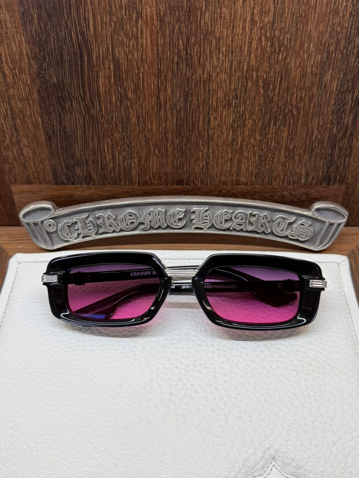 Chrome Hearts Chrome Hearts ASSTRAVAGANT Sunglasses Size ONE SIZE - 4 Thumbnail