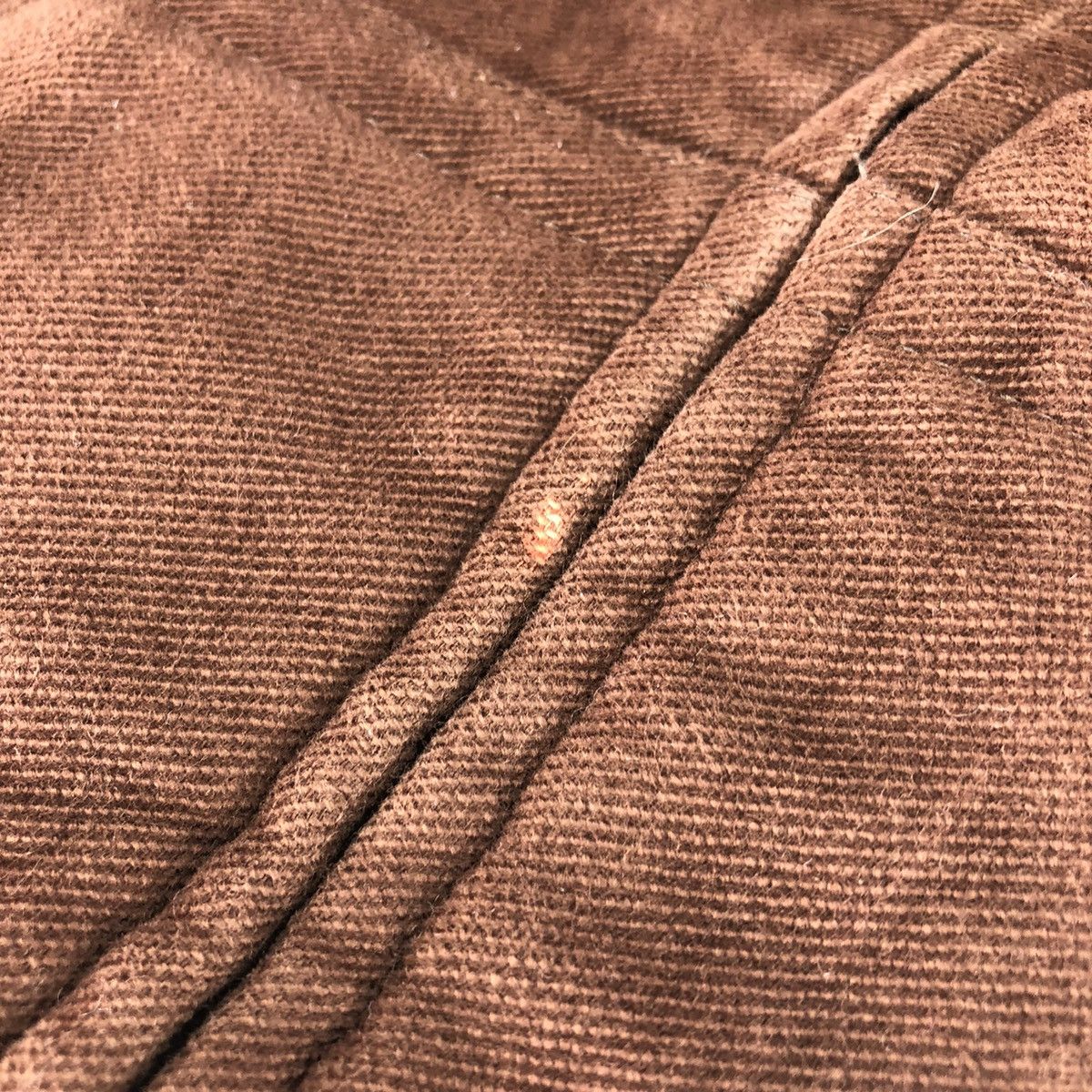 Japanese Brand Vintage Minimalist Brown Denim Zipper Jacket Size US S / EU 44-46 / 1 - 7 Thumbnail