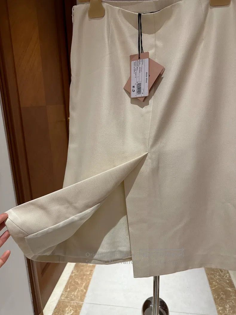 Miu Miu Miu Miu 38 overskirt Size 37" - 4 Thumbnail