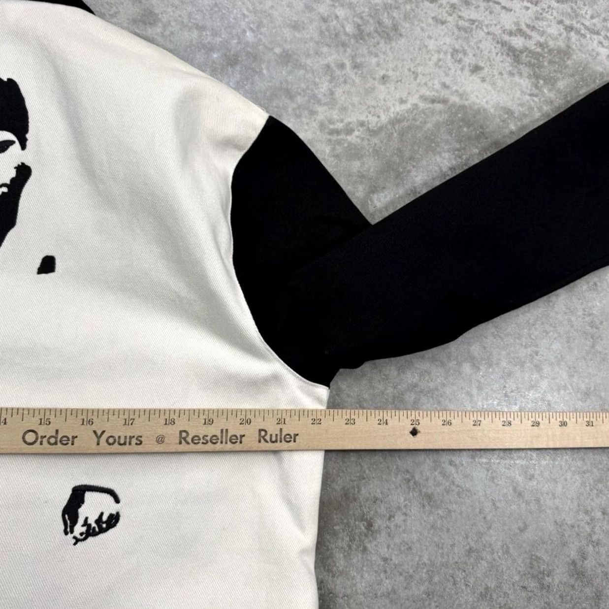 JH Design Scarface JH Design Jacket Mens S Black White Graphic Zip Bomber Twill Logo Full Zip Pockets Lined 2XL Vintage No Size S / US 4 / IT 40 - 4 Thumbnail