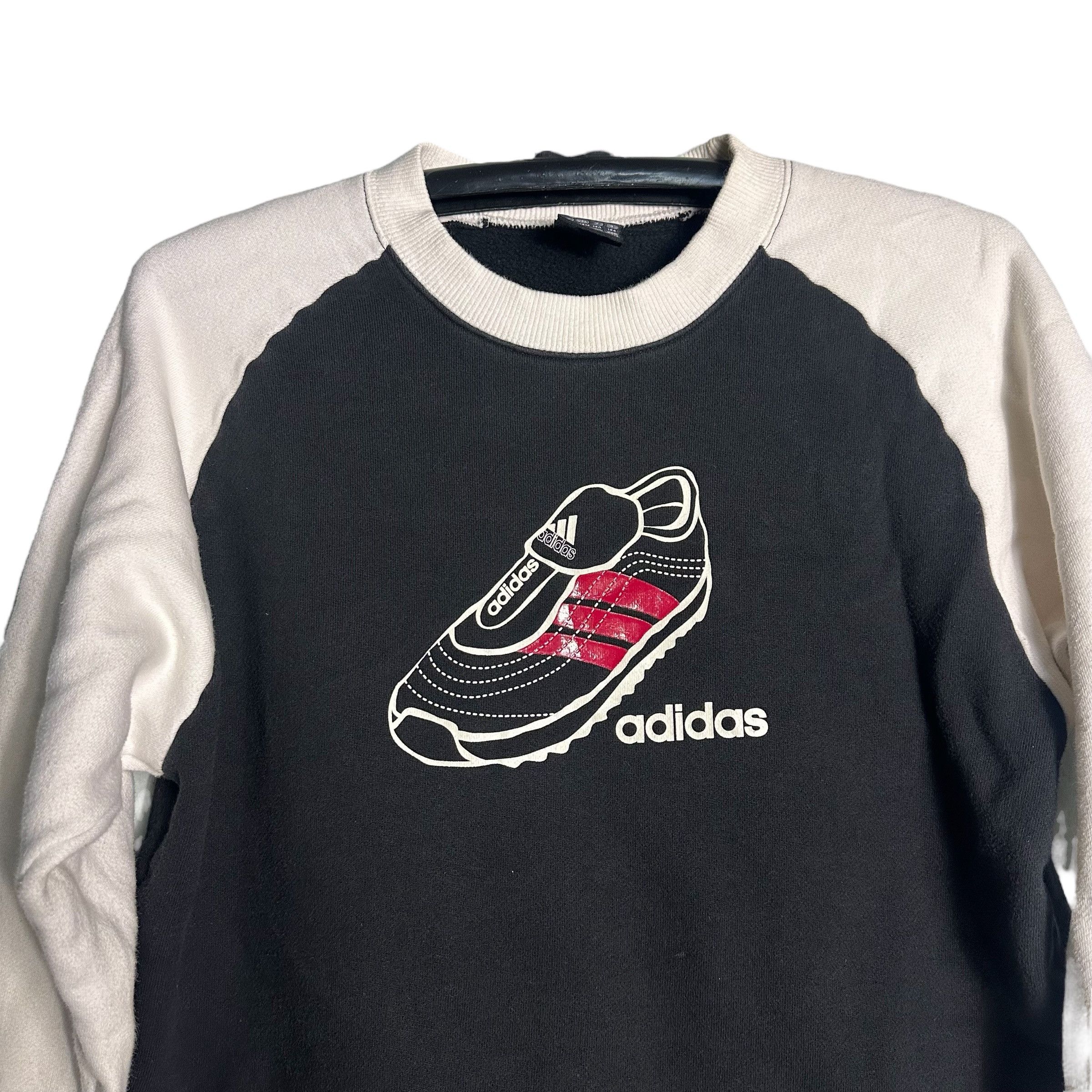 Adidas × Sports Specialties × Vintage 🔥RARE🔥Vintage Adidas Spell Out Crewneck Sweatshirt Size US L / EU 52-54 / 3 - 2 Thumbnail