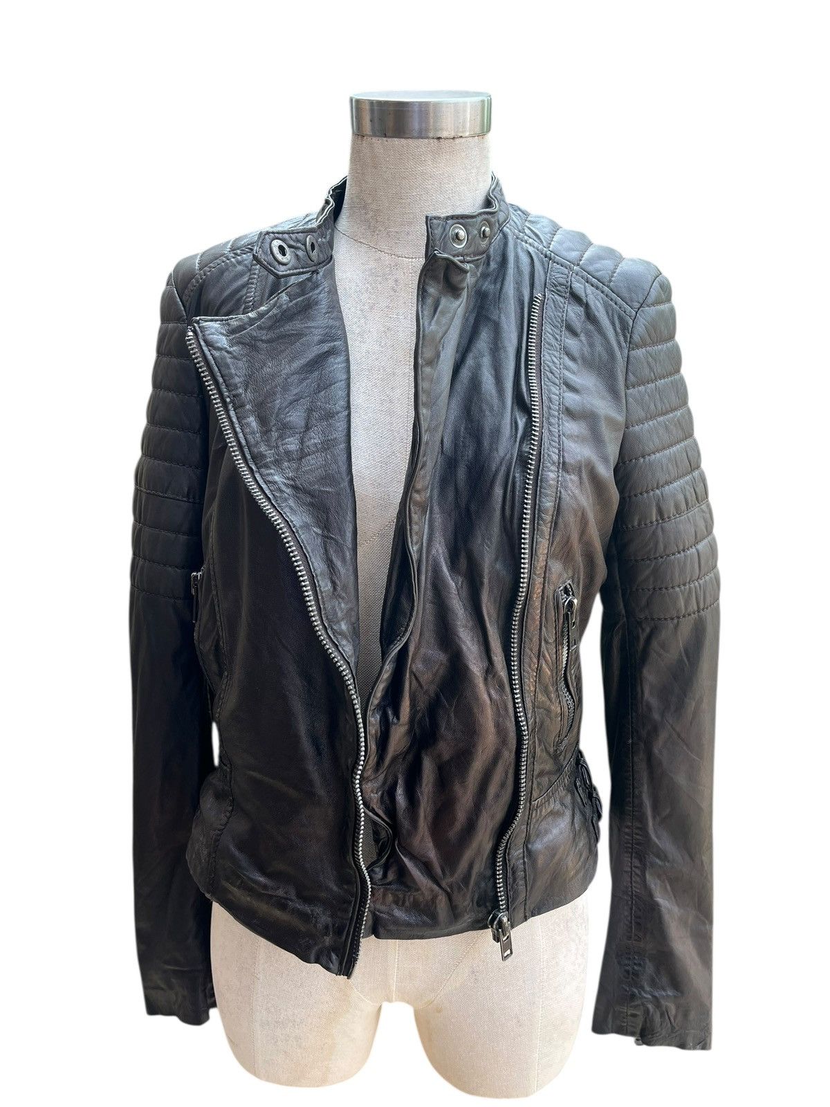 Leather Muubaa Bikers lamb skin jacket Size M / US 6-8 / IT 42-44 - 10 Thumbnail