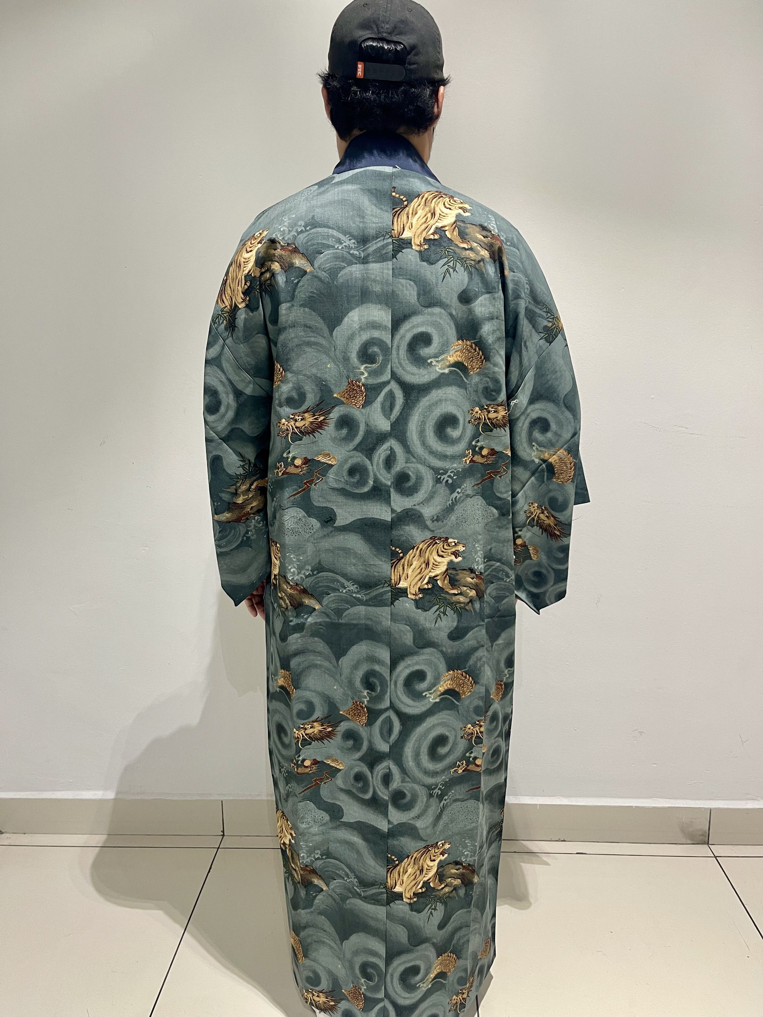 Other SILK KIMONO TIGER&DRAGON FULL PRINT Size US M / EU 48-50 / 2 - 2 Thumbnail