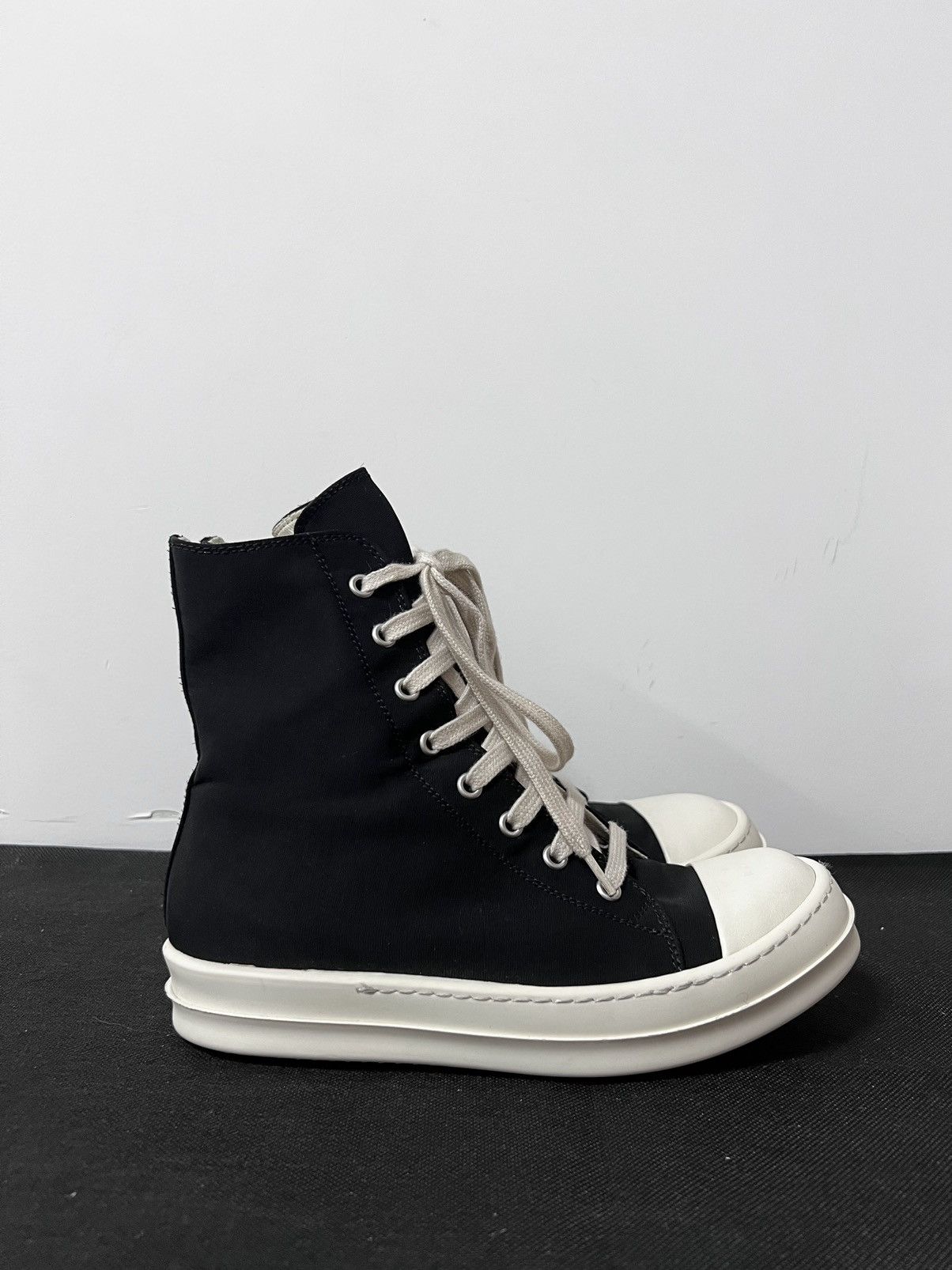 Rick Owens Drkshdw Rick owens drkshdw ramones high top sneakers Size US 6.5 / IT 36.5 - 4 Thumbnail