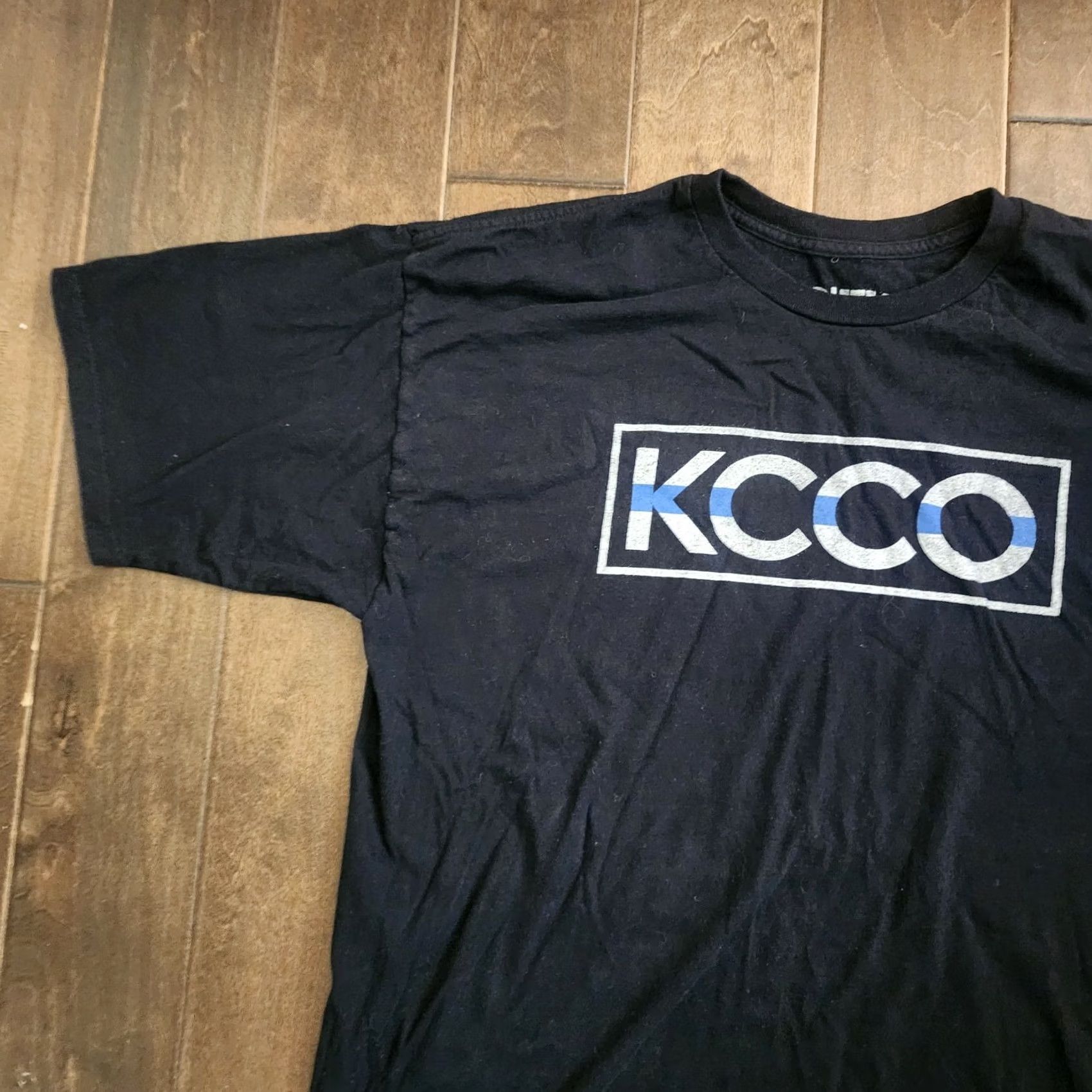 Vintage KCCO Chive T Shirt Mens XL Black Graphic Print USA Made Tee Size US XL / EU 56 / 4 - 4 Thumbnail