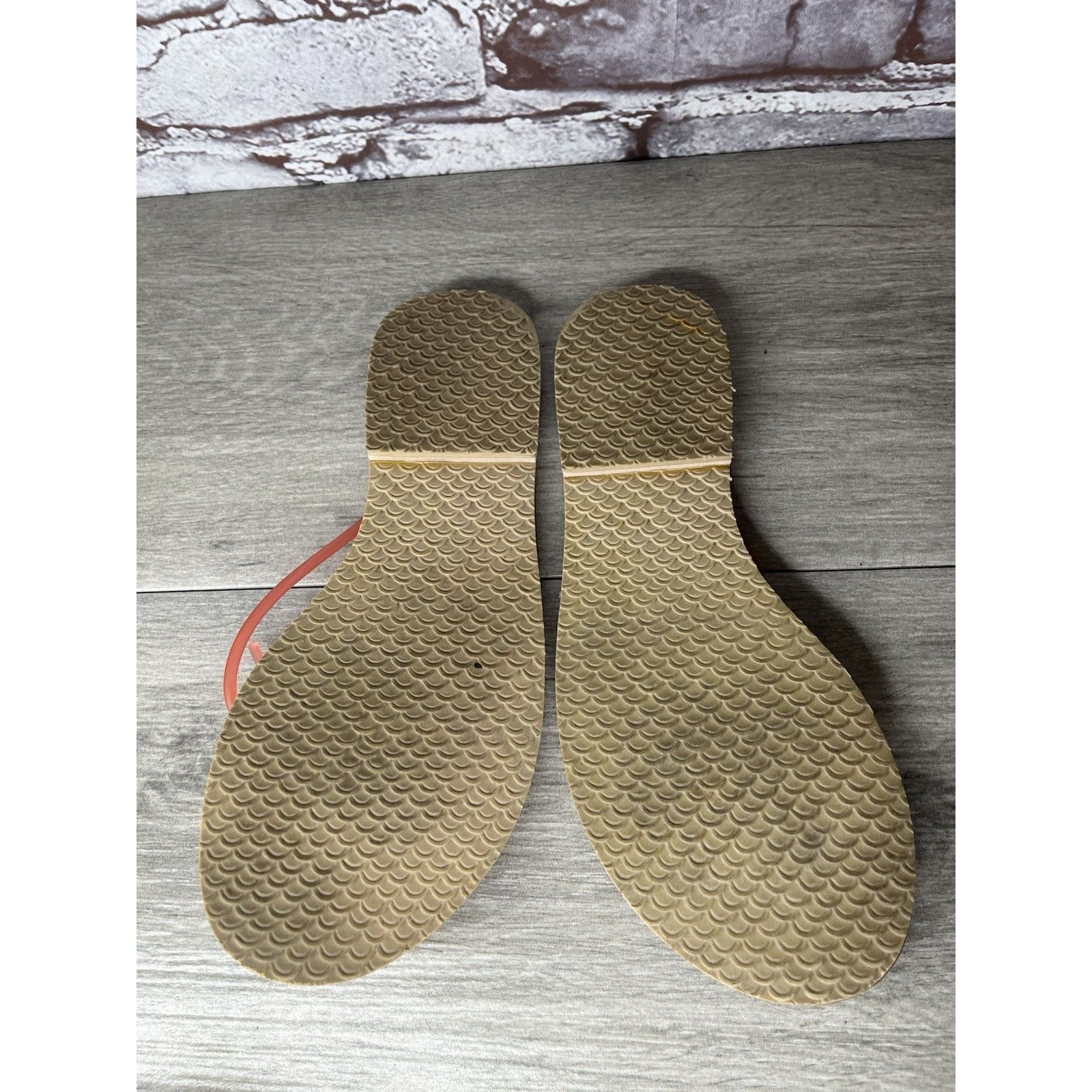 Gap Gap Sandals Flip Flop Thong Pink Toe Post Slip On Casual Fla Size US 8 / IT 38 - 6 Thumbnail