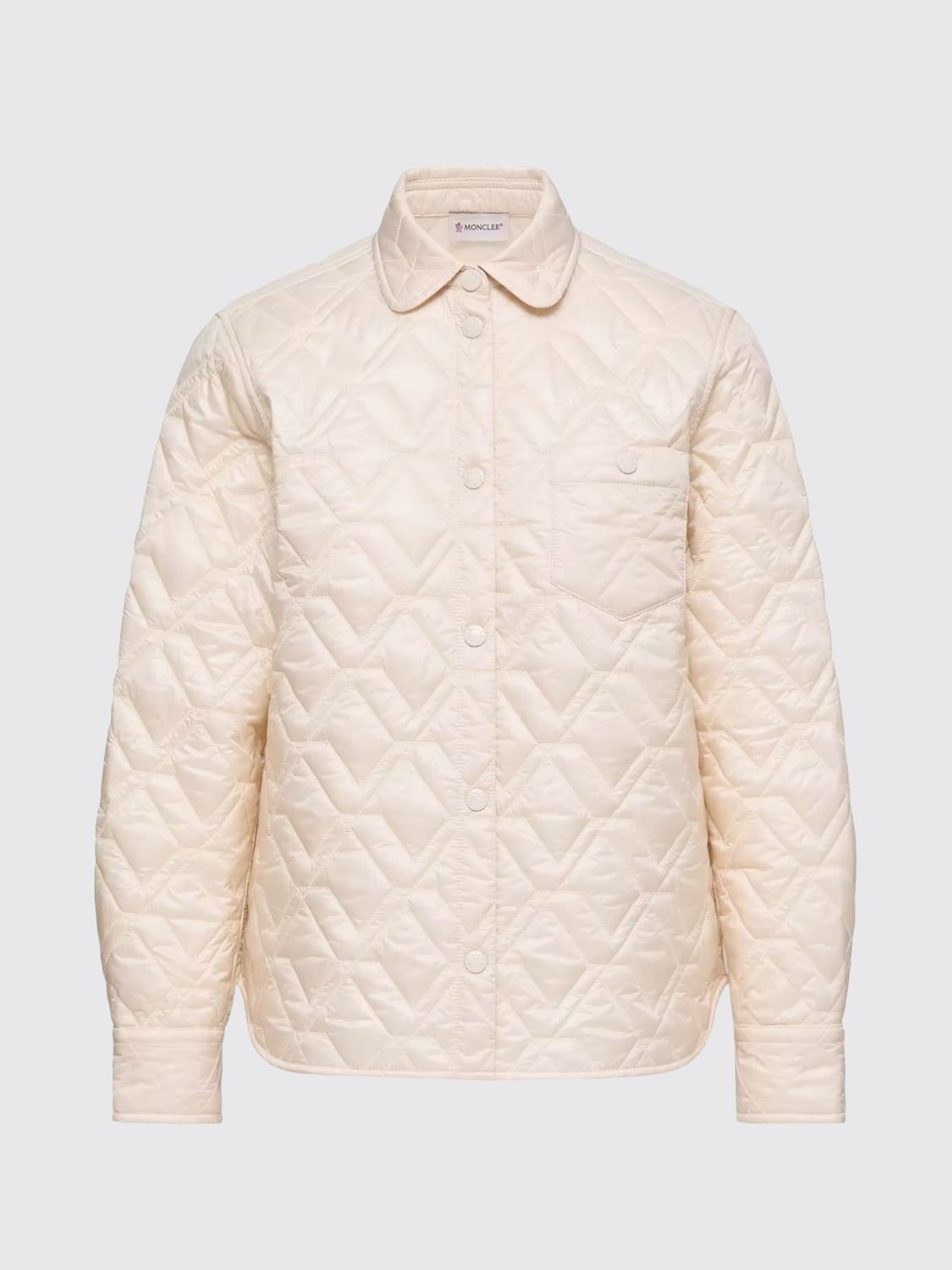 Moncler Moncler Jacket Woman Ivory Size XS / US 0-2 / IT 36-38 - 1 Thumbnail