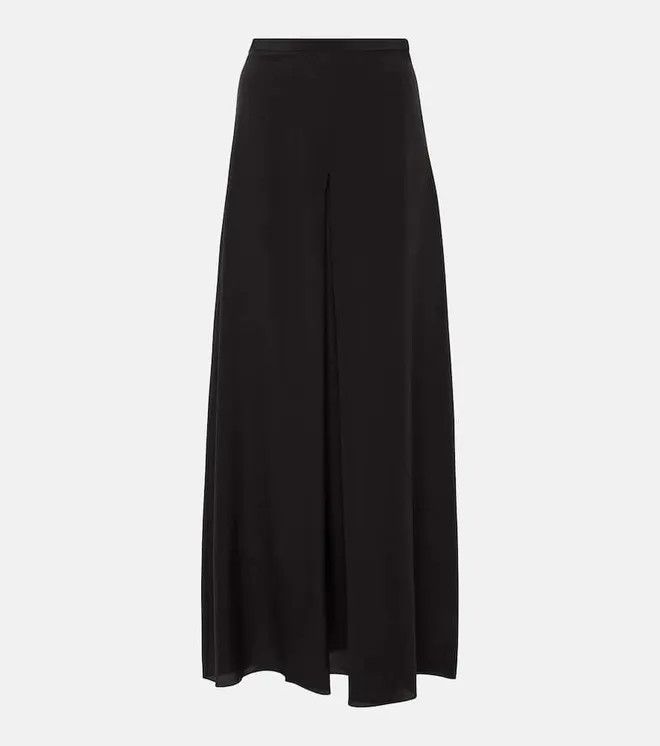 Other FFORME Lotta silk maxi skirt Black Size 28" / US 6 / IT 42 - 1 Preview