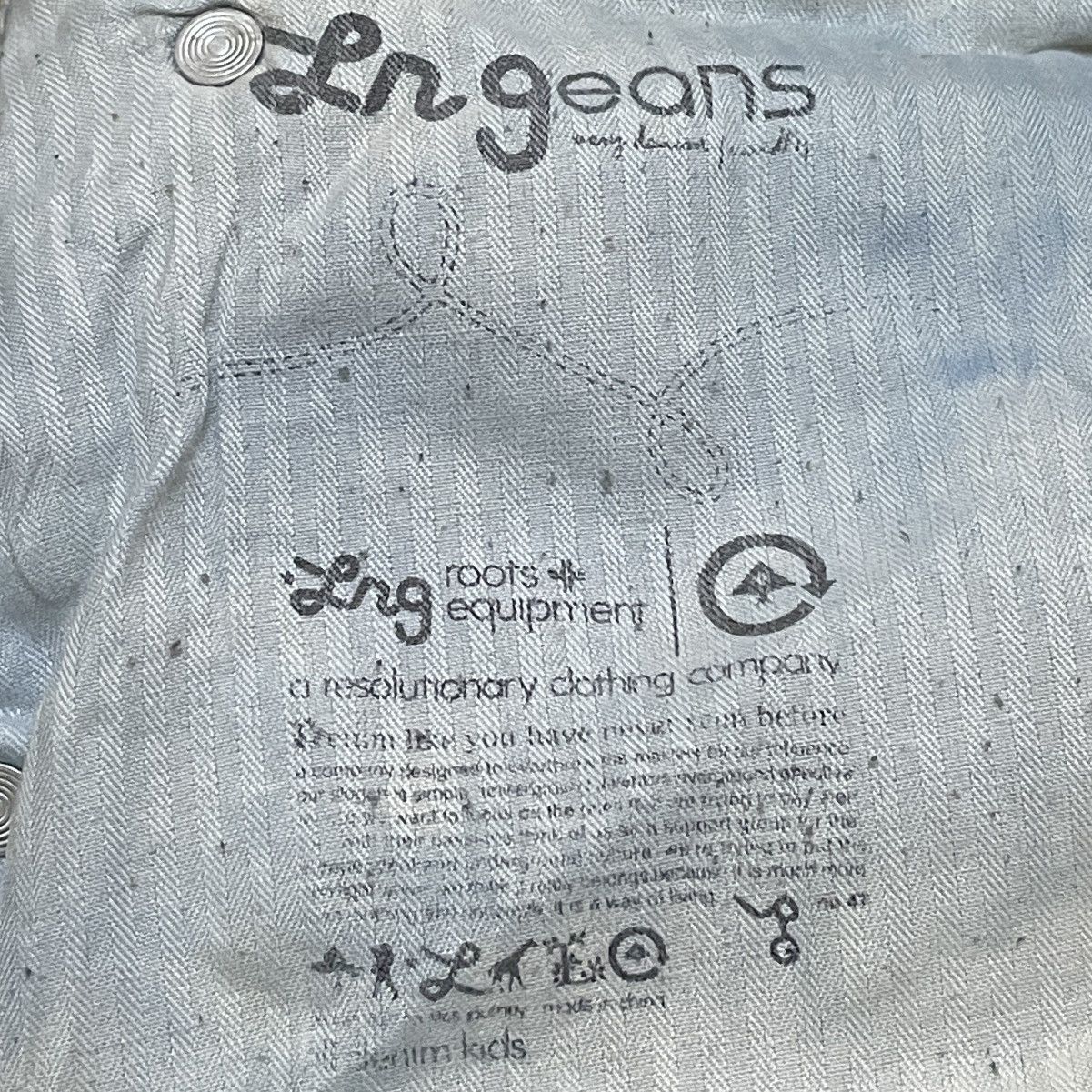 LRG × Vintage Rare Design Vintage Brand LRG Baggy Jeans 2000s Size US 34 / EU 50 - 12 Thumbnail