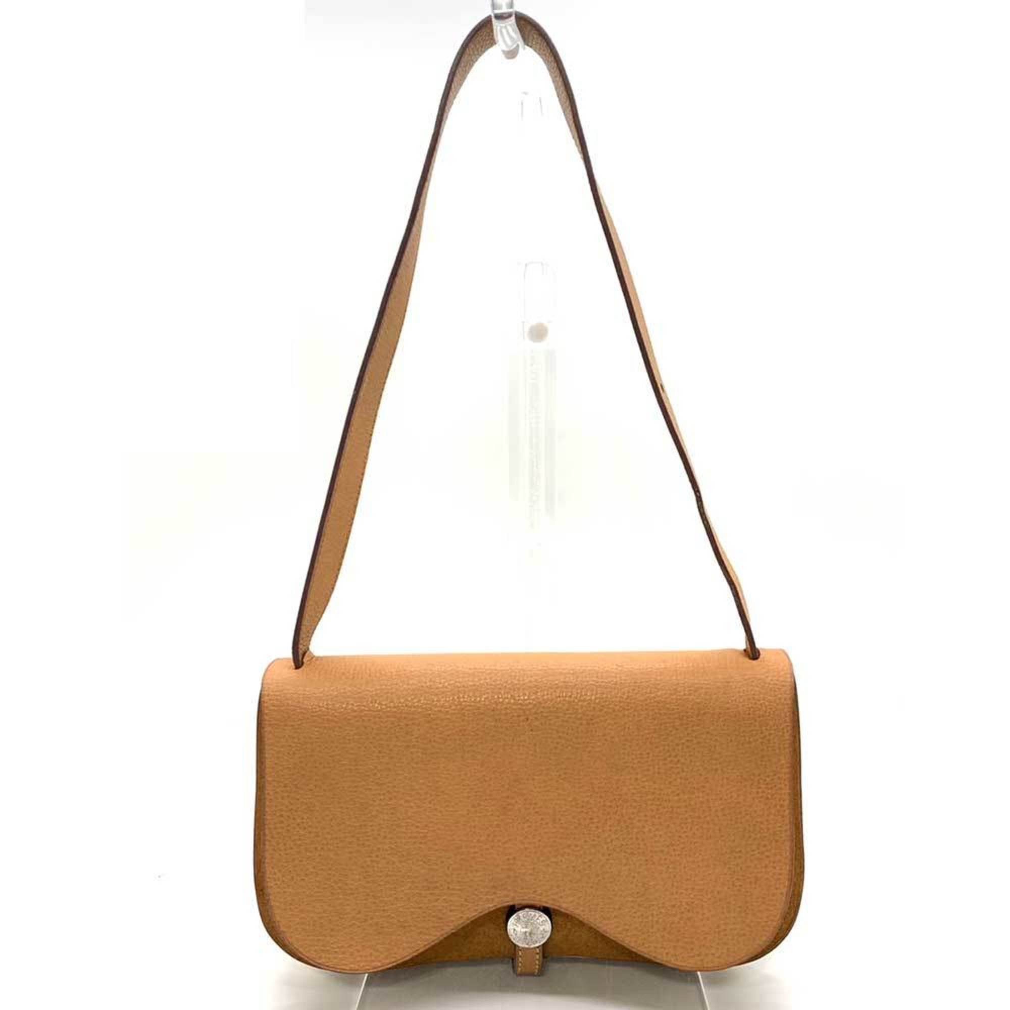 image of Hermes Bag Sack Colorado Pm Brown X Ivory White Shoulder Horizontal Ladies Toile Ash Leather Hermes