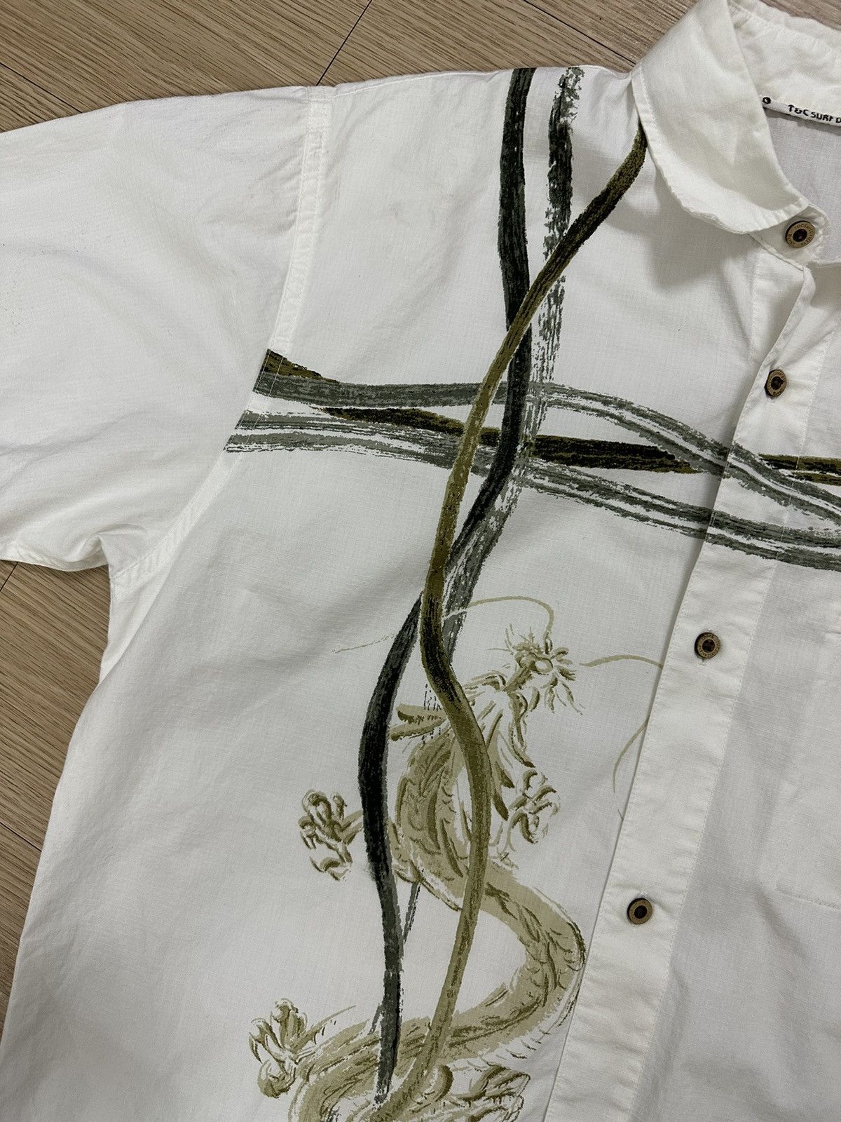 Vintage Rare Vintage Y2K Style T&C Surf Design Hawaii Surf Shirt Size US L / EU 52-54 / 3 - 5 Thumbnail