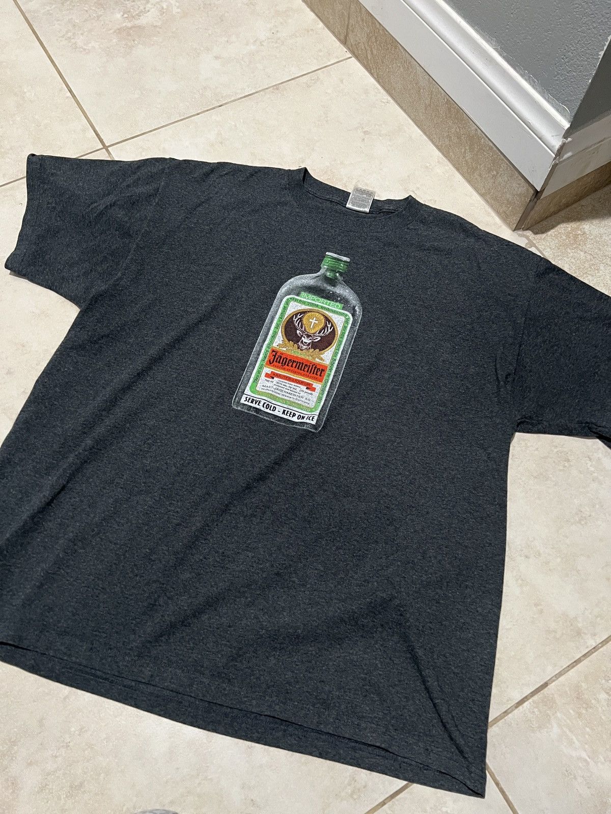 Vintage Jagermeister Tee Size US XL / EU 56 / 4 - 1 Thumbnail