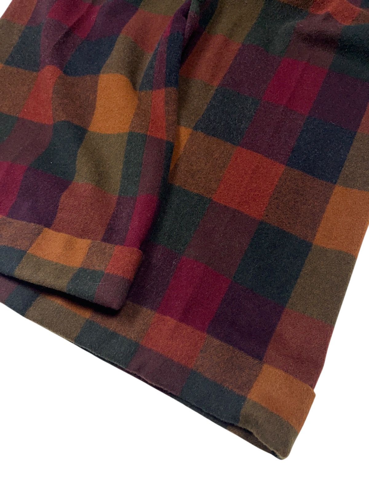 Max Mara × Sportmax × Vintage Vintage Sportmax Defile Max Mara Wool Angora Wide Pants Size 30" / US 8 / IT 44 - 6 Thumbnail