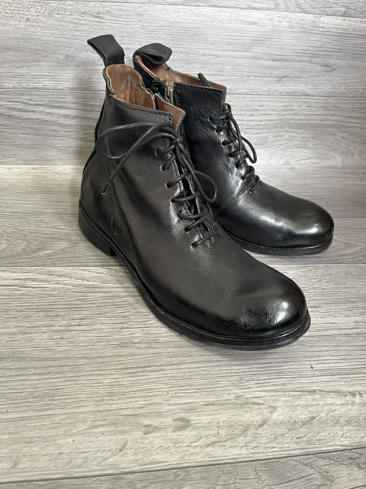 A.S.98 A.S 98 leather boots,ccp,14th addiction,carpe dieme,MA+ Size US 7 / EU 40 - 1 Thumbnail