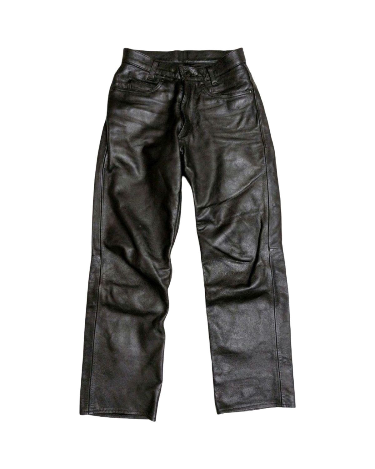 Kadoya Kadoya Buttery Soft Cow Leather Biker Pants Size US 30 / EU 46 - 1 Thumbnail
