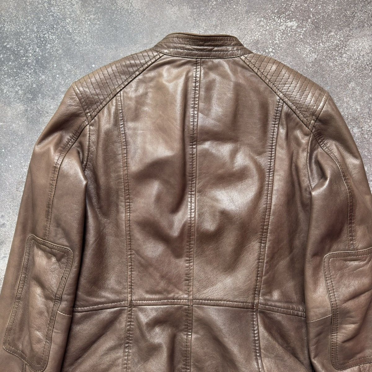 20471120 × If Six Was Nine Vintage Y2K Amazing Leather Moto Biker Jacket Size S / US 4 / IT 40 - 13 Thumbnail