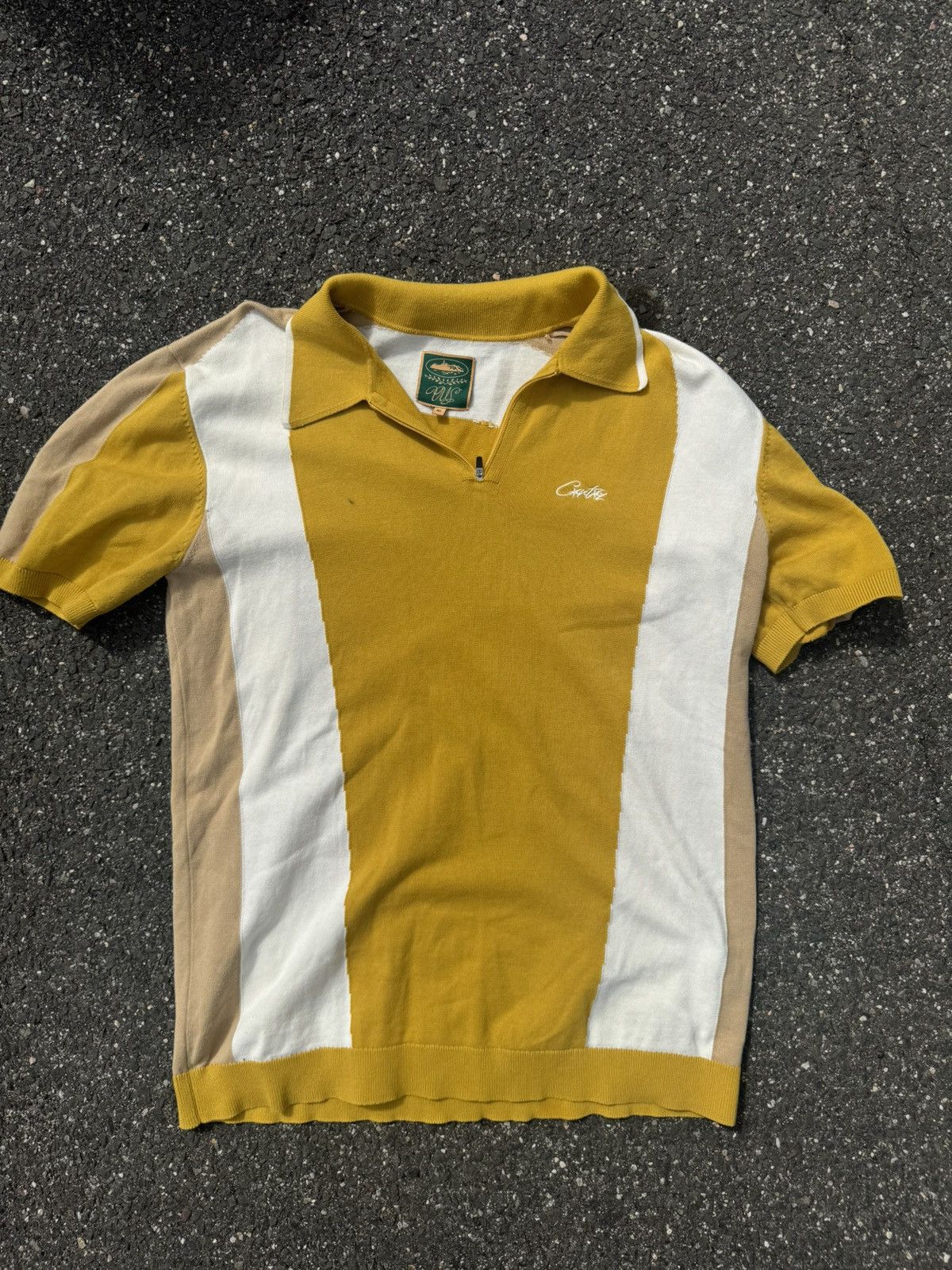 Corteiz Cortiez yellow polo shirt Size XL Size US L / EU 52-54 / 3 - 1 Thumbnail